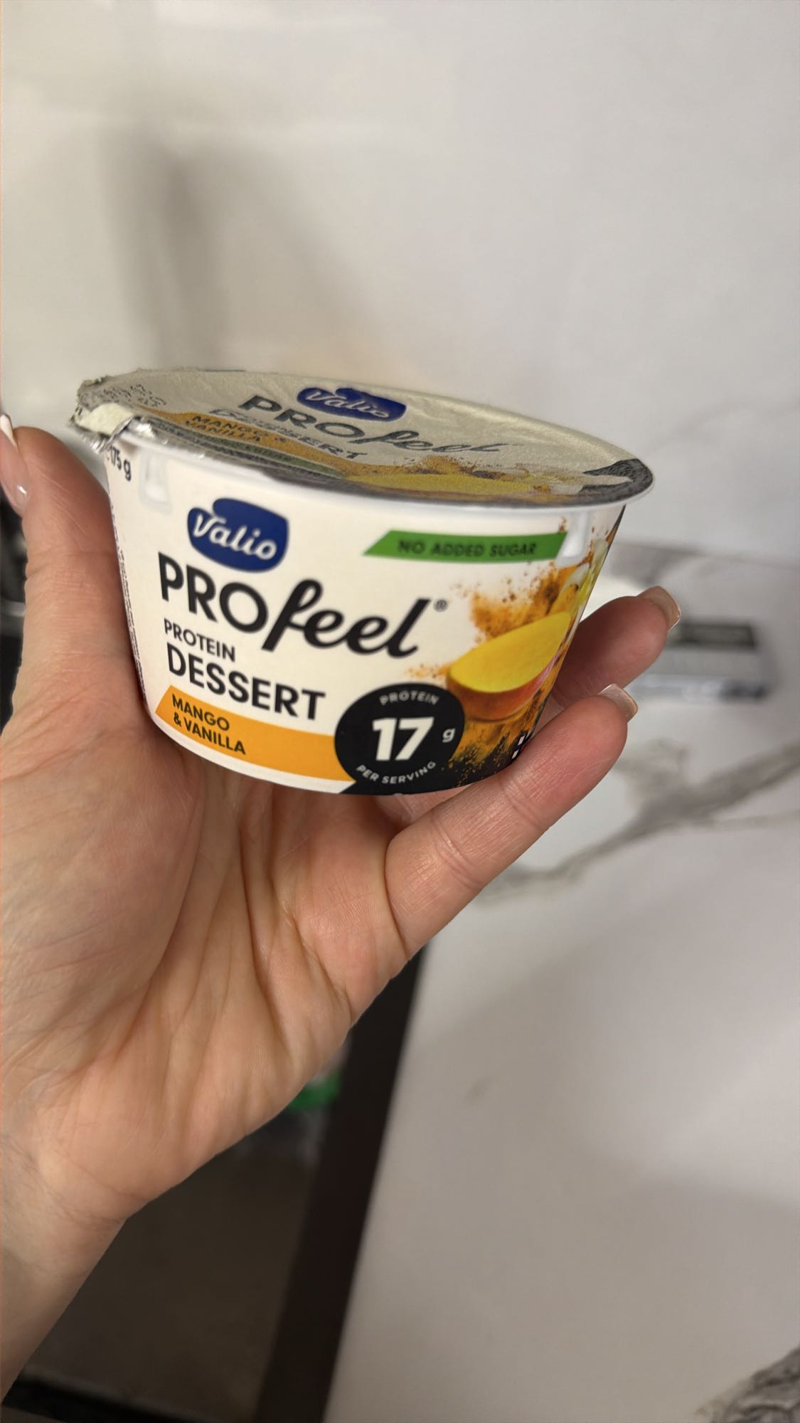 протеиновый десерт манго-ваниль