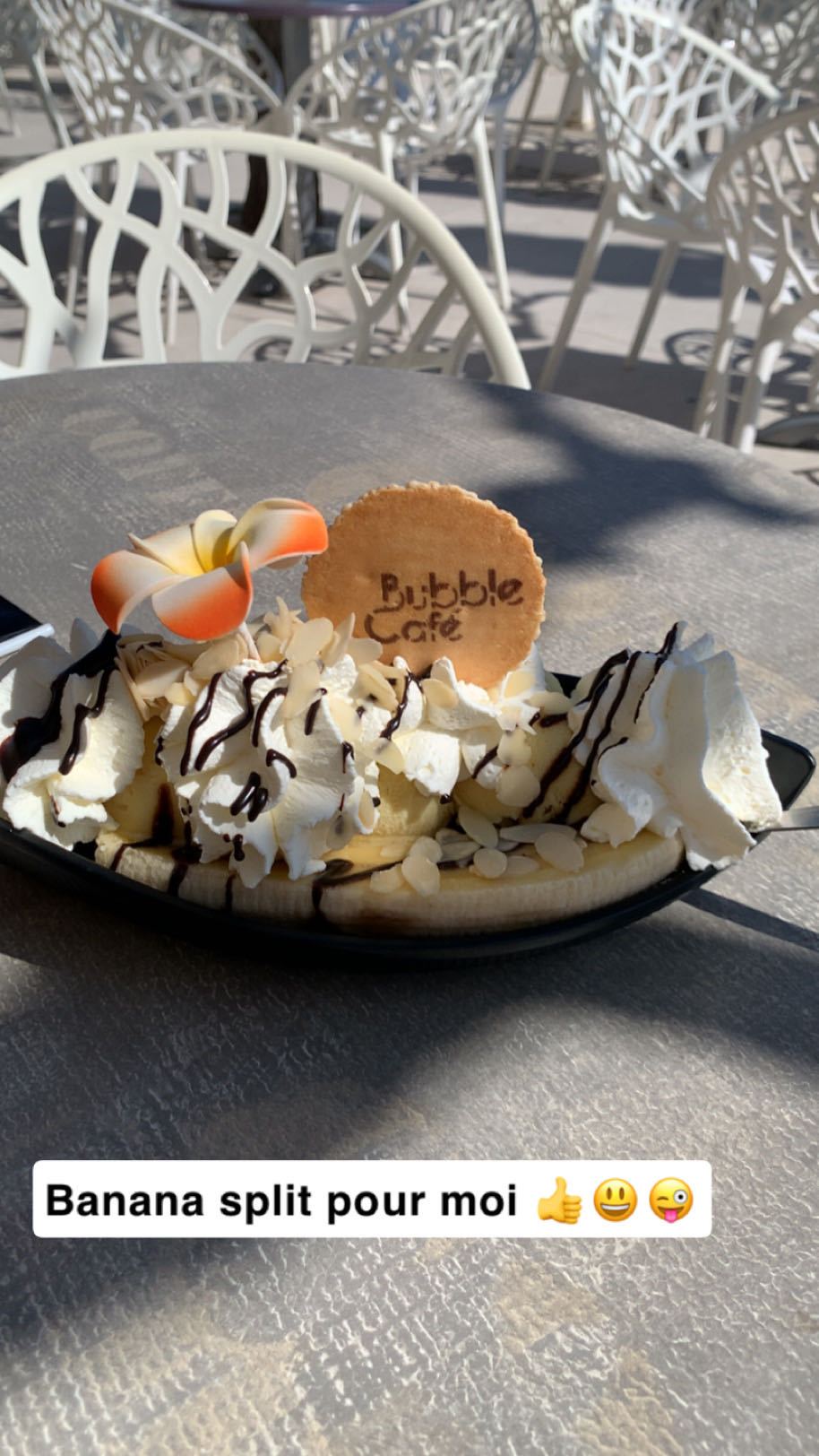 Banana split classique