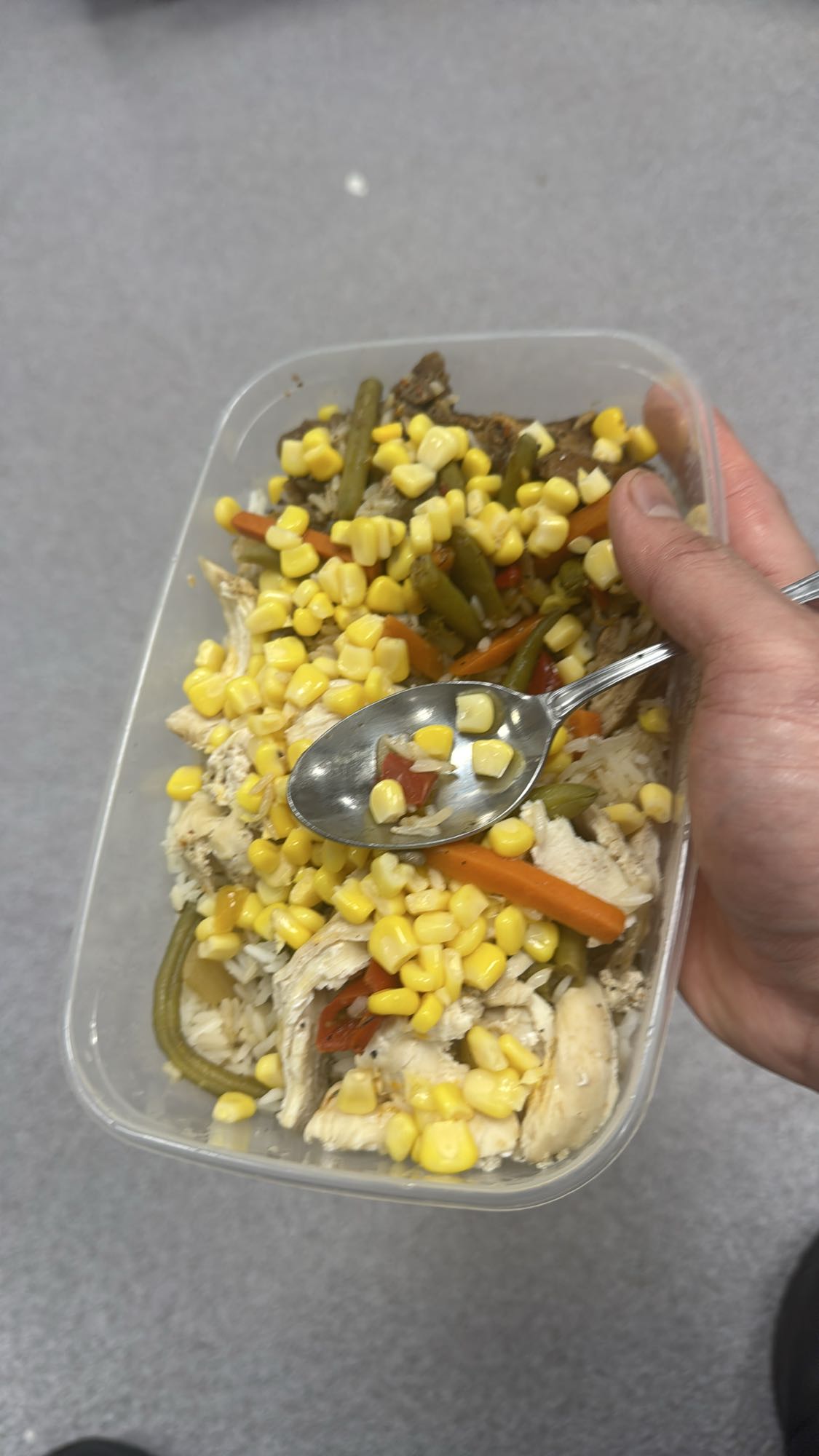 Kycklingris med grönsaker