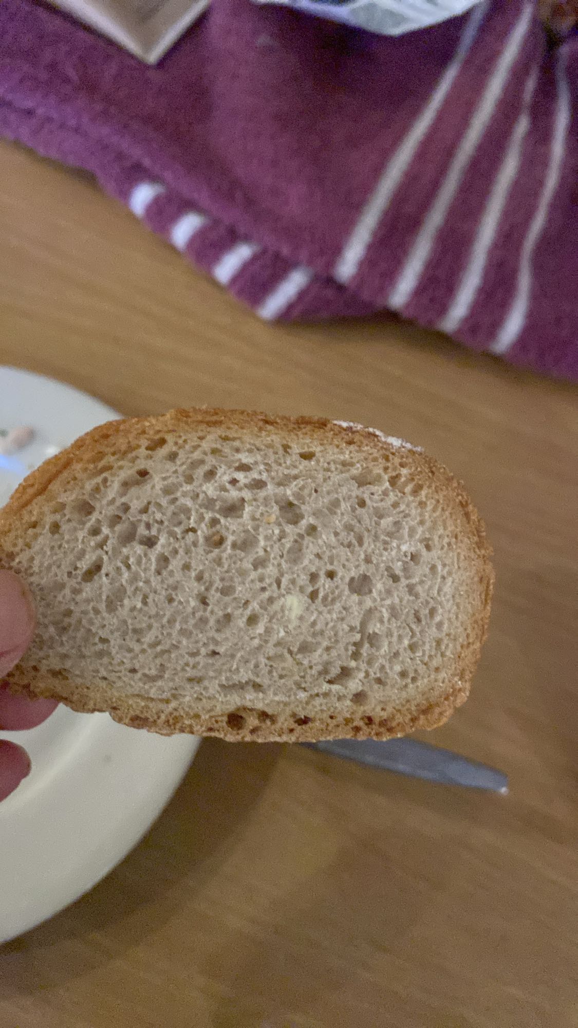 kromka chleba pszennego