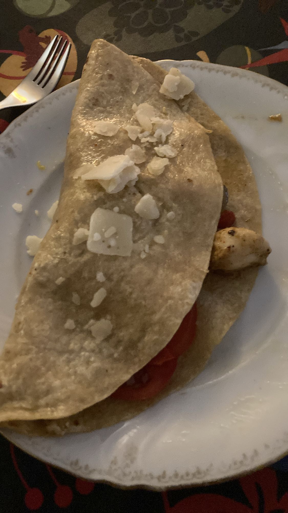 Kycklingwrap med ost