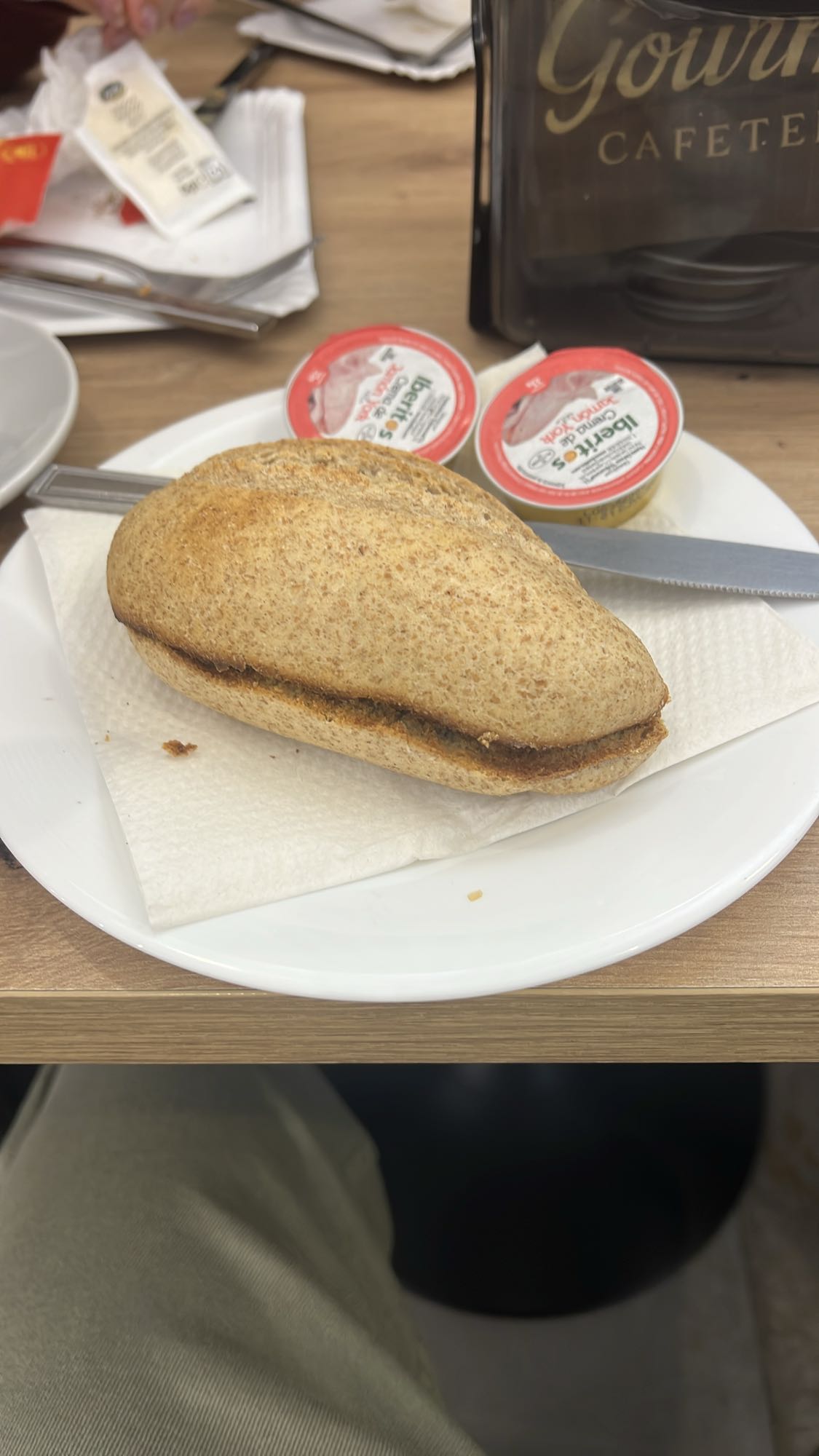 Bocadillo integral sencillo