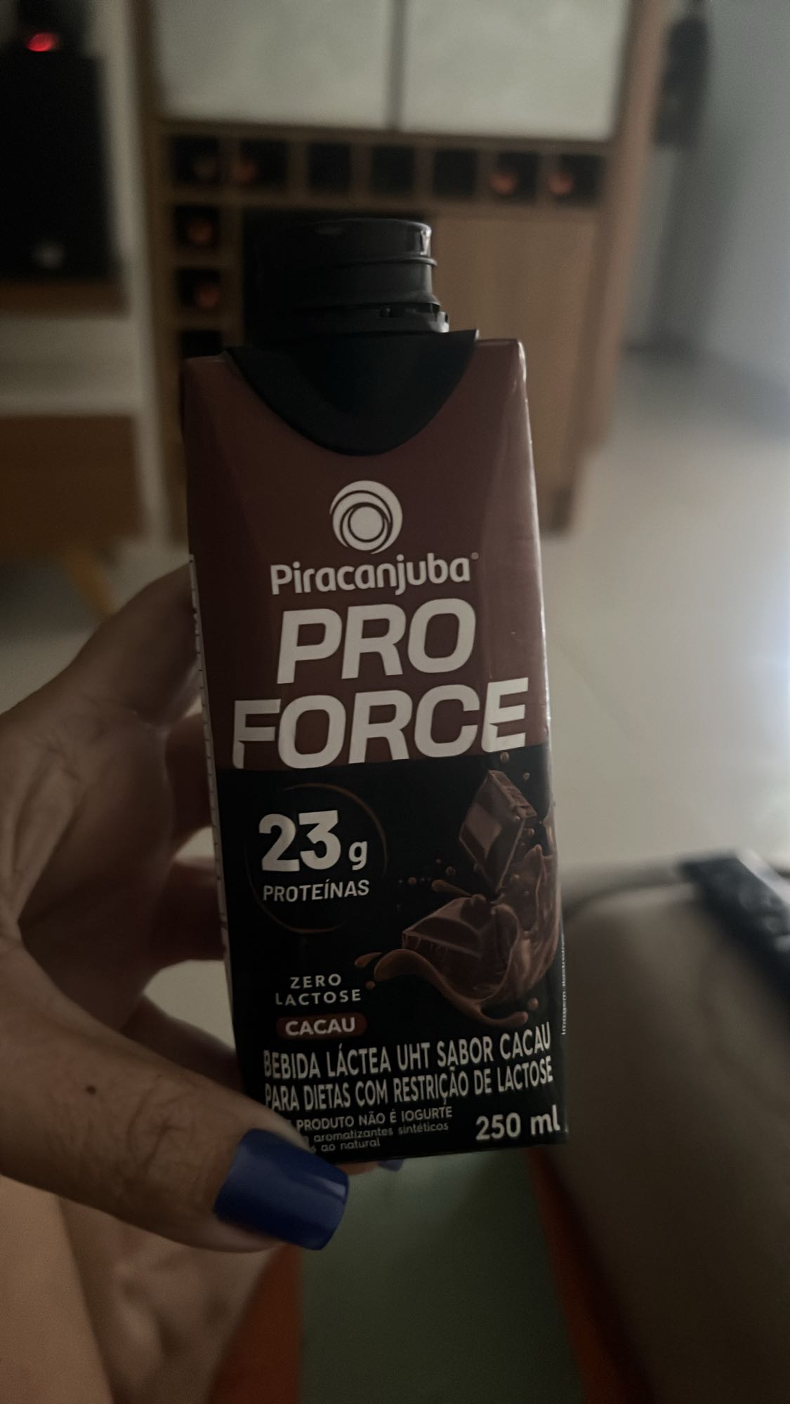 Bebida proteica cacau