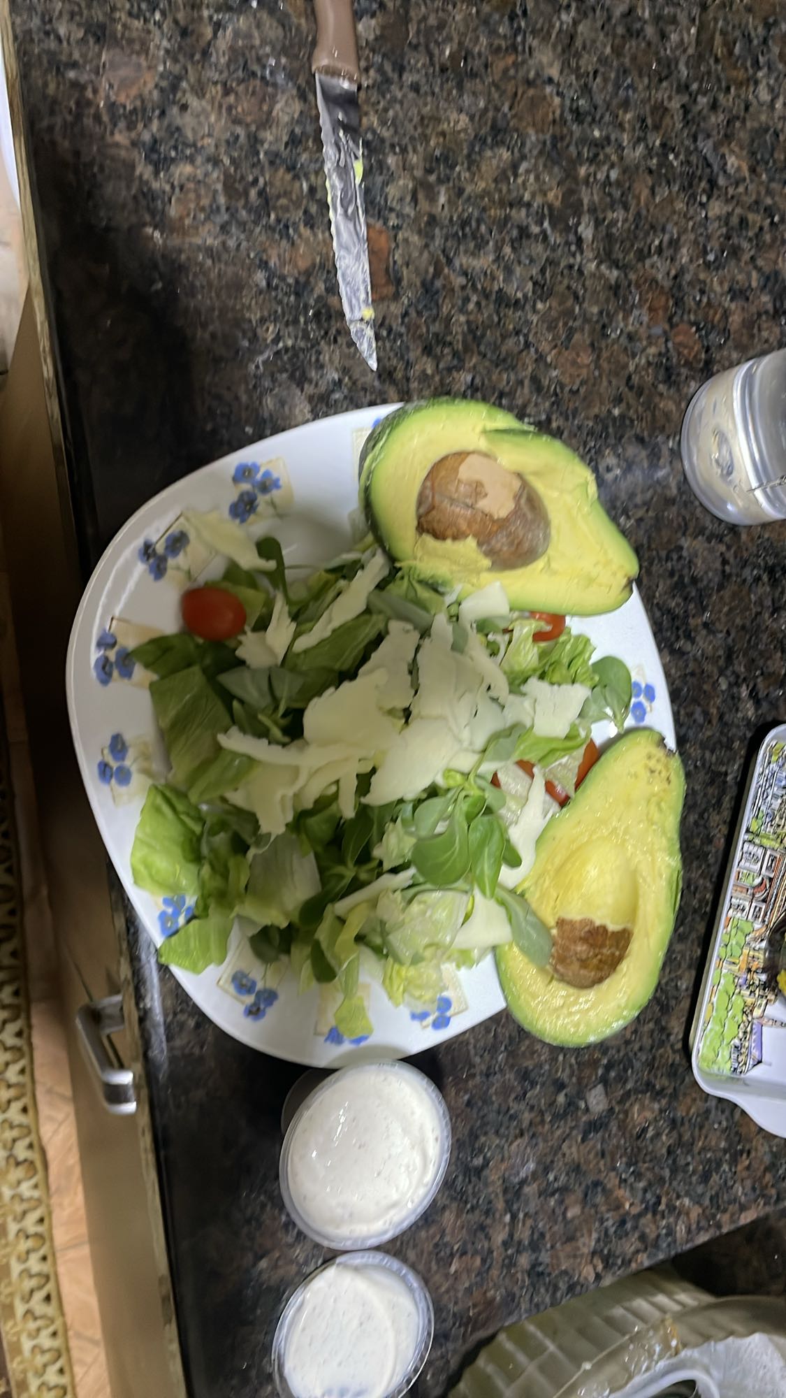 Avocado Salad Plate