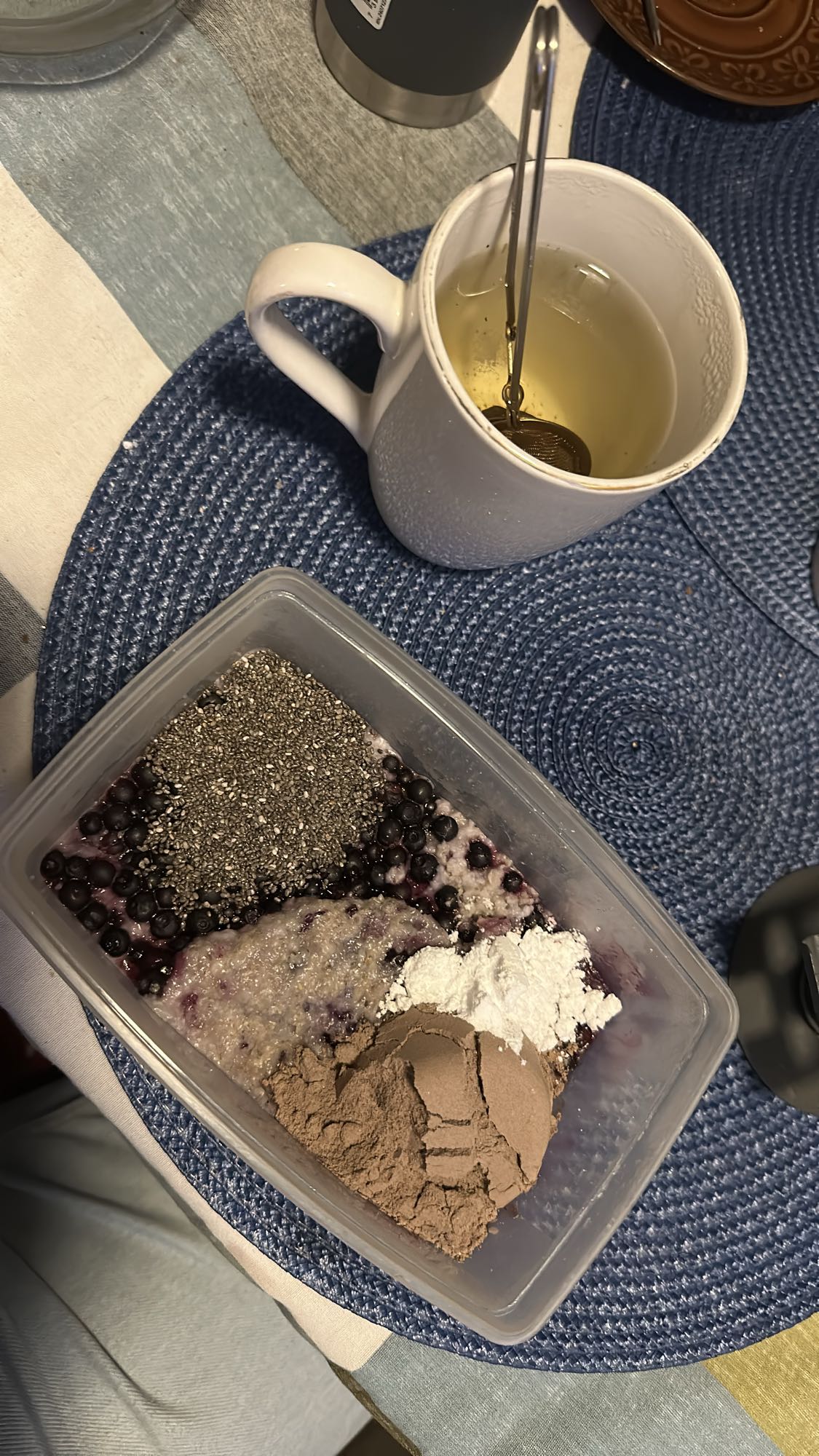 Havregrynsgröt med topping