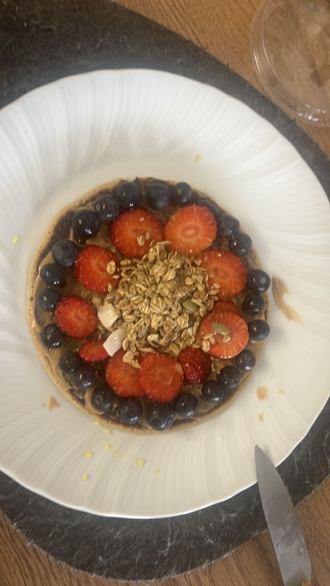 Granola Fruit Pancake