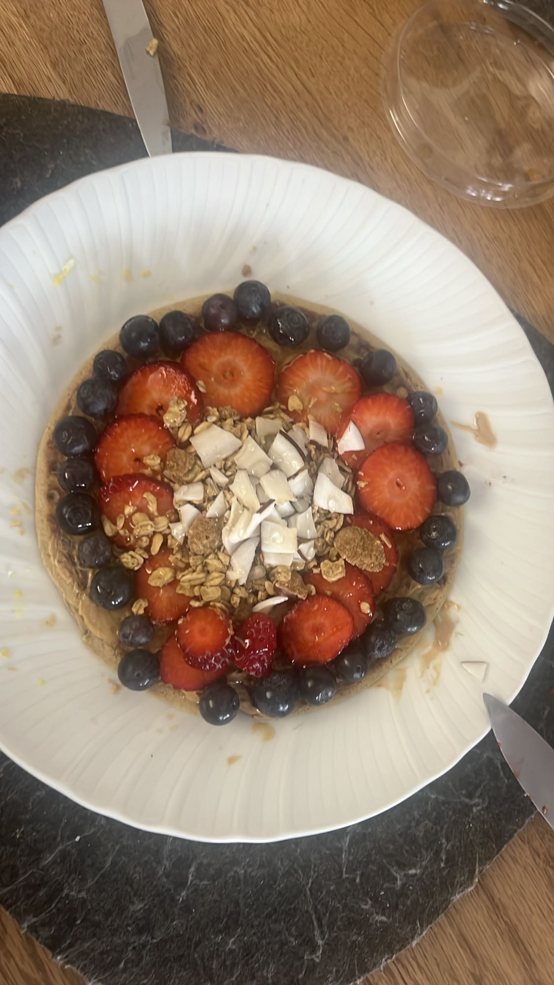 Berry Coconut Pancake