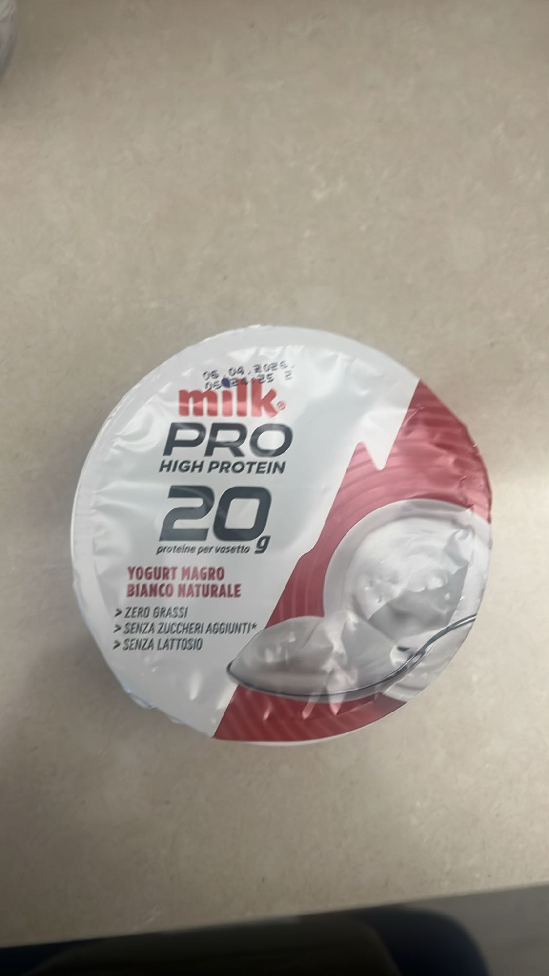 Yogurt magro proteico