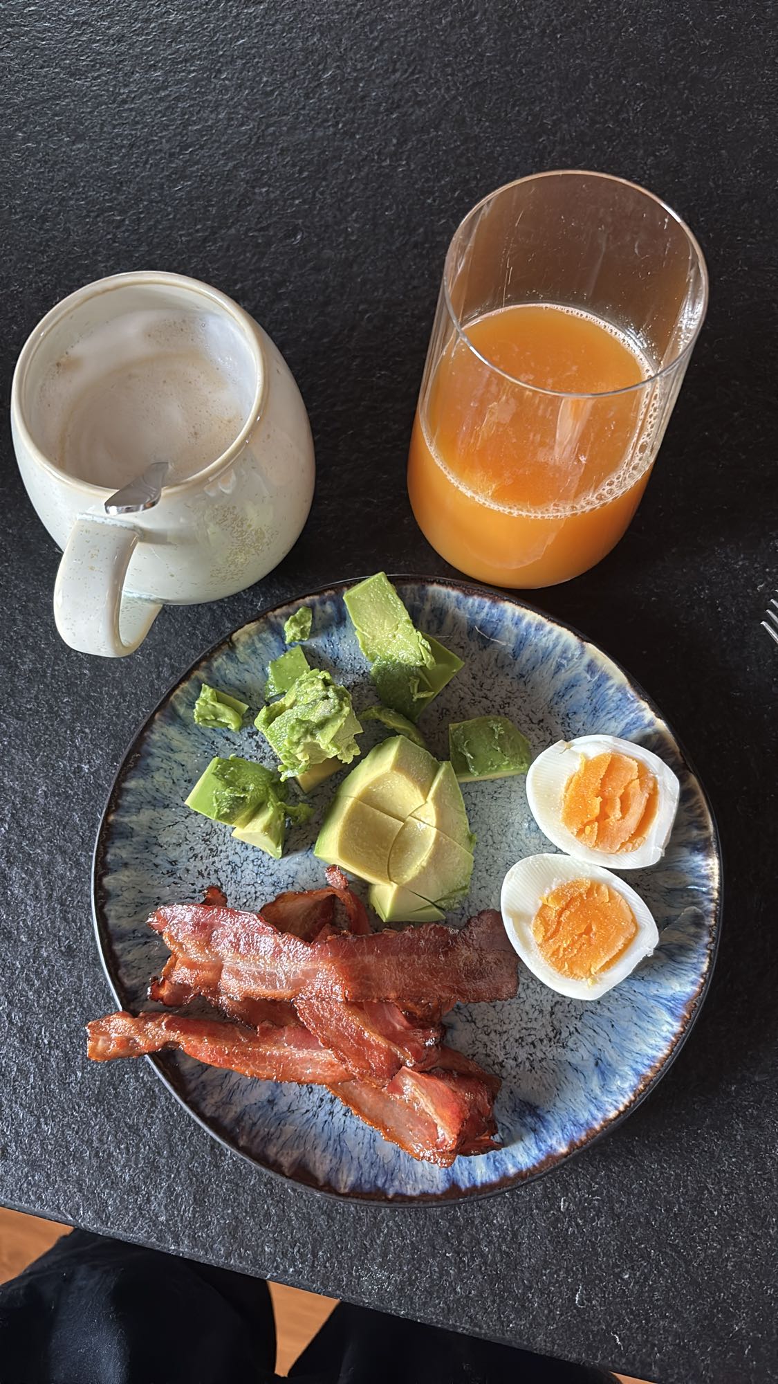 Bacon, Egg & Avocado Breakfast