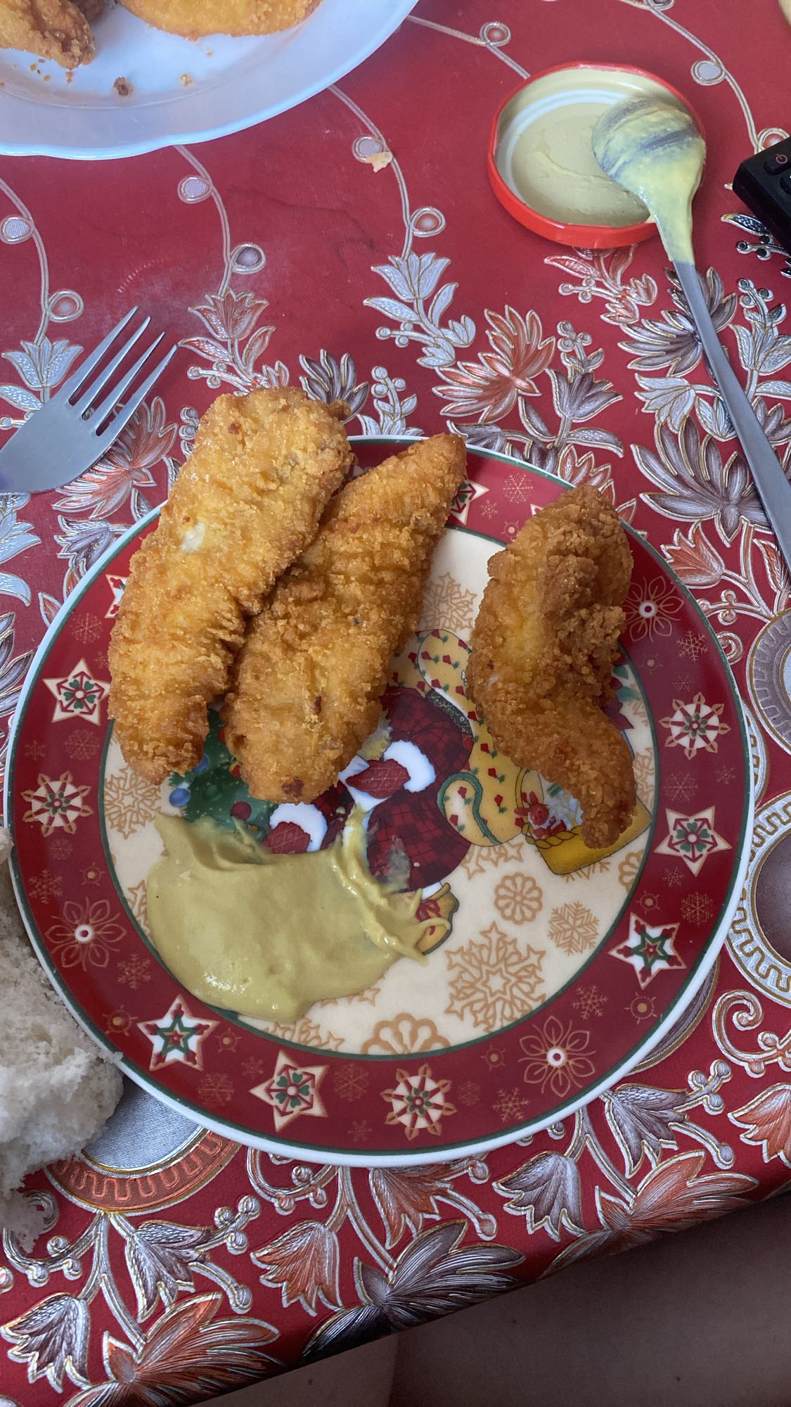 Piept de pui pane cu muștar