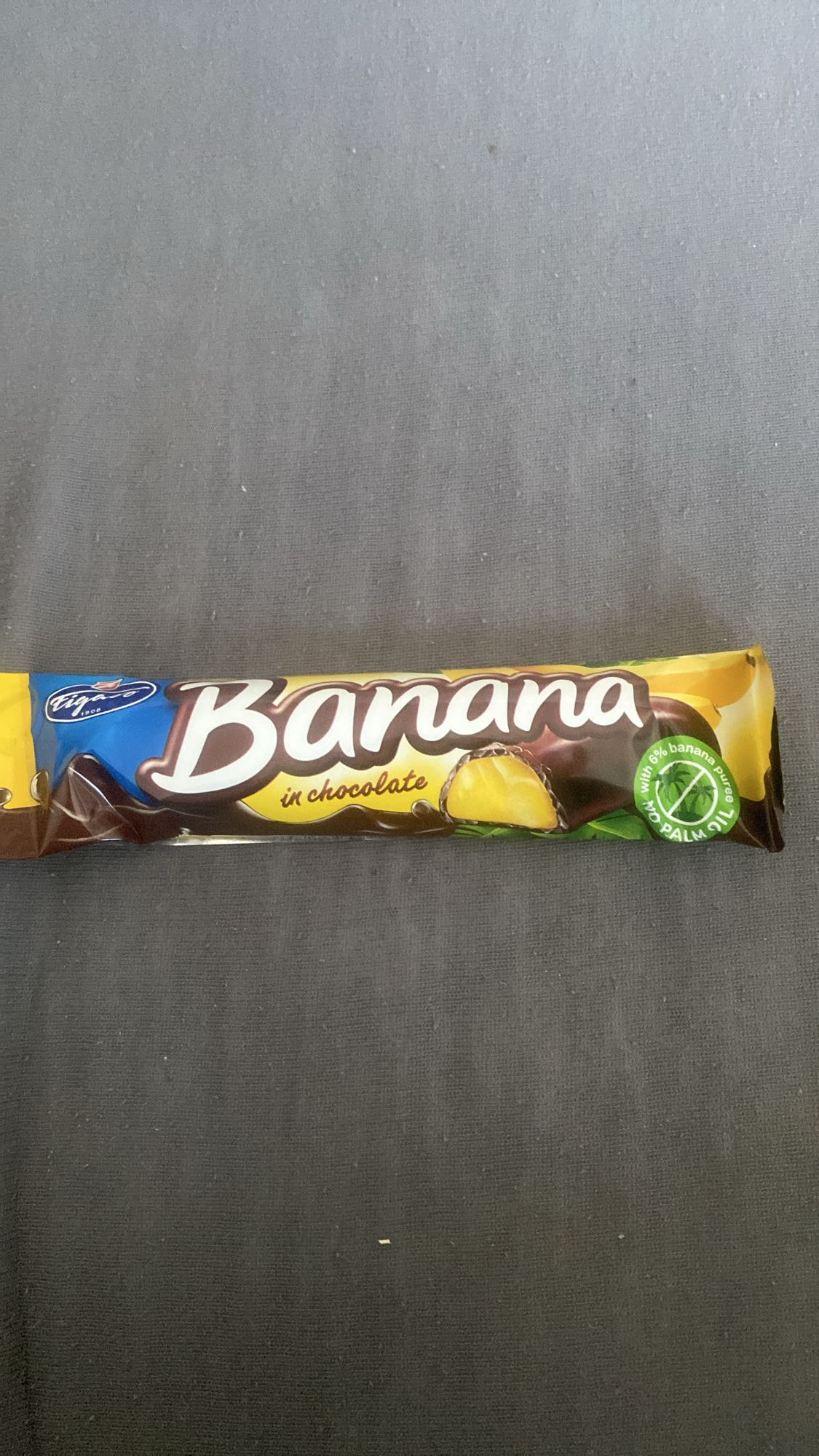 banan w czekoladzie