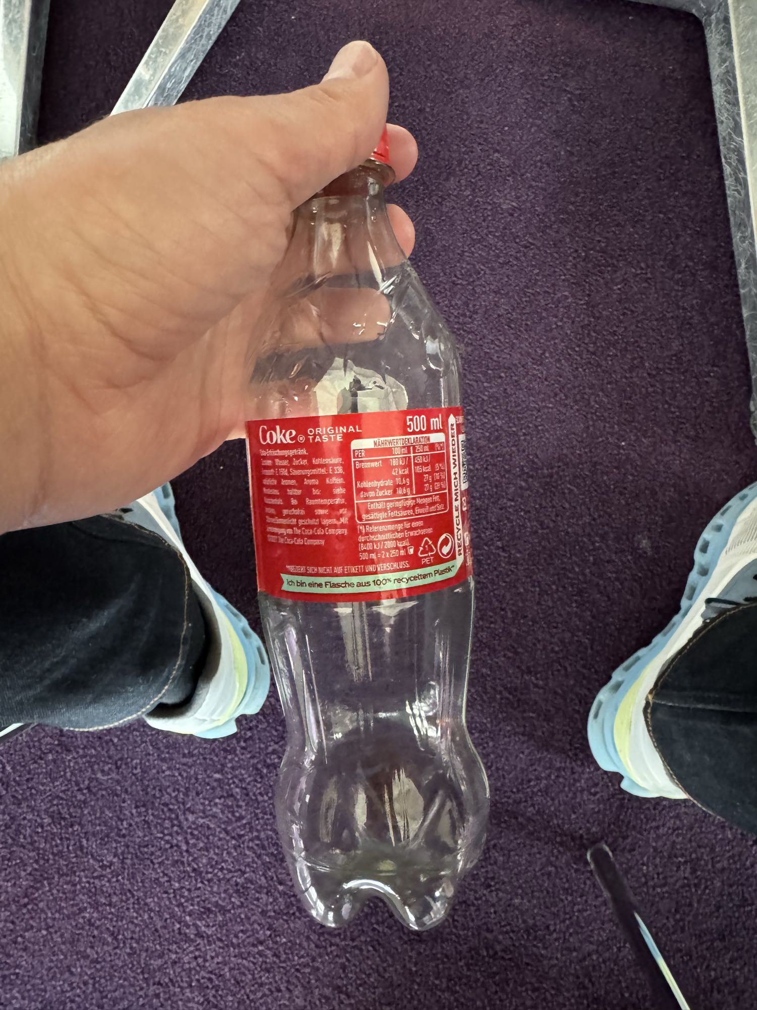 500ml Coke bottle