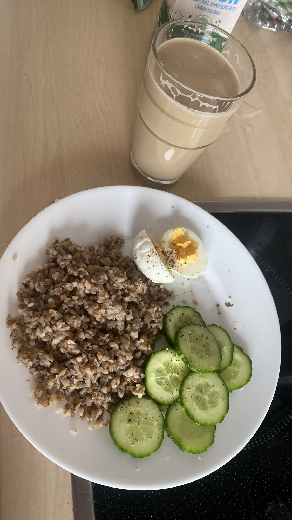 Buchweizen Frühstücksteller