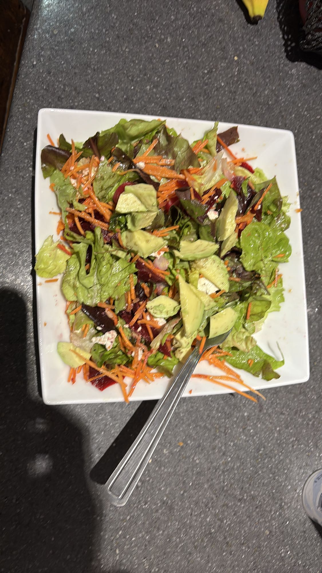 Salade fraîche avocat