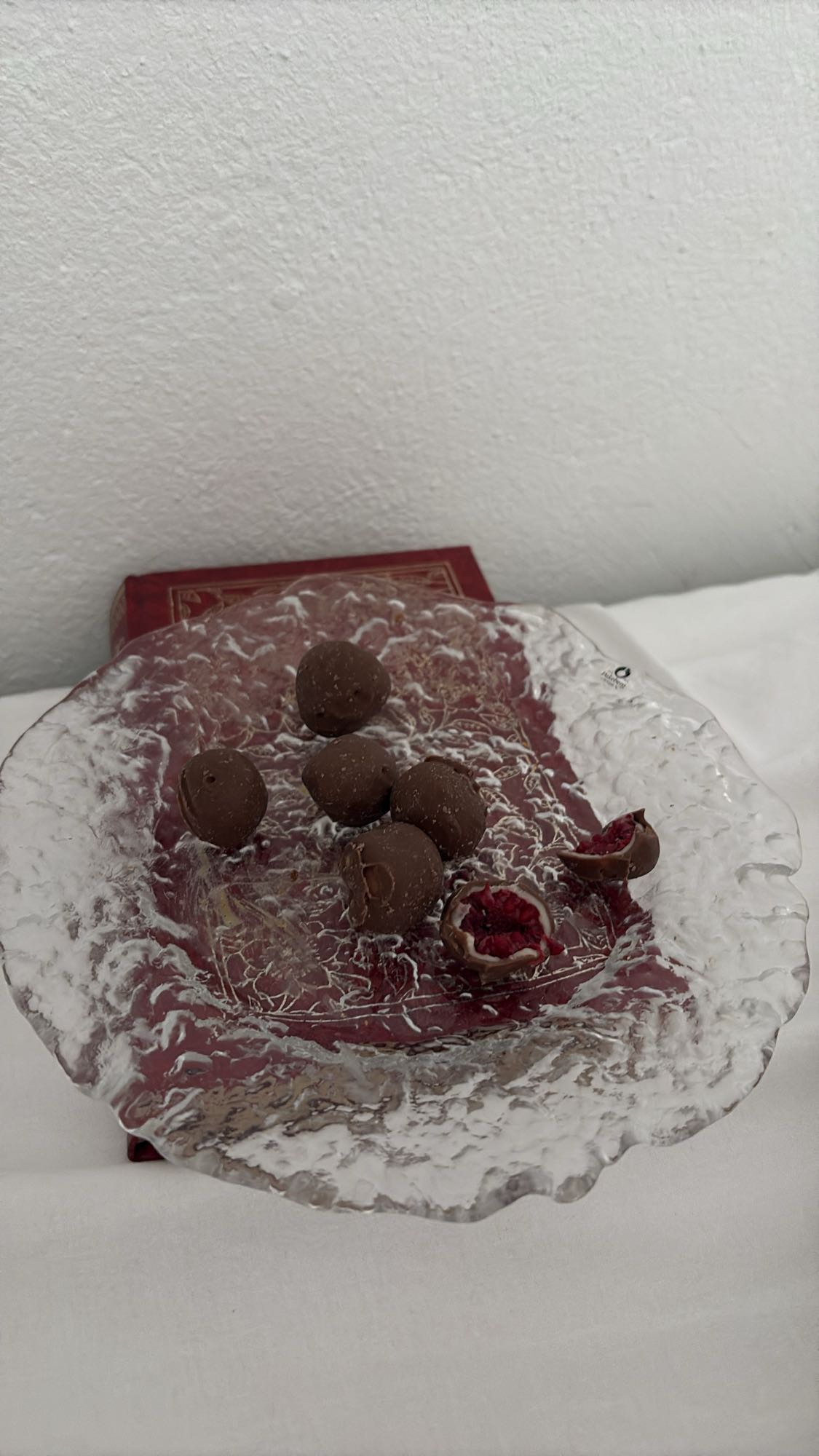 Chokladbollar med hallon