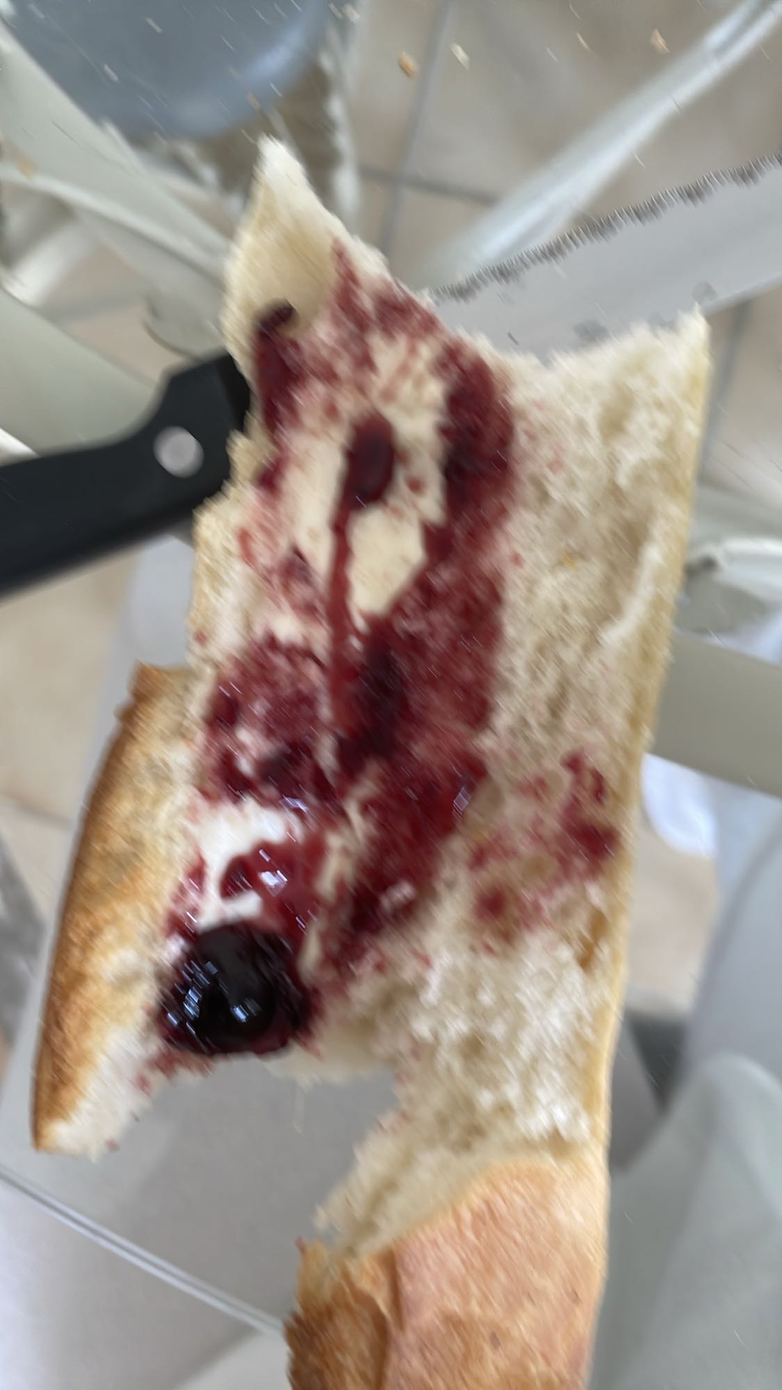 Baguette confiture