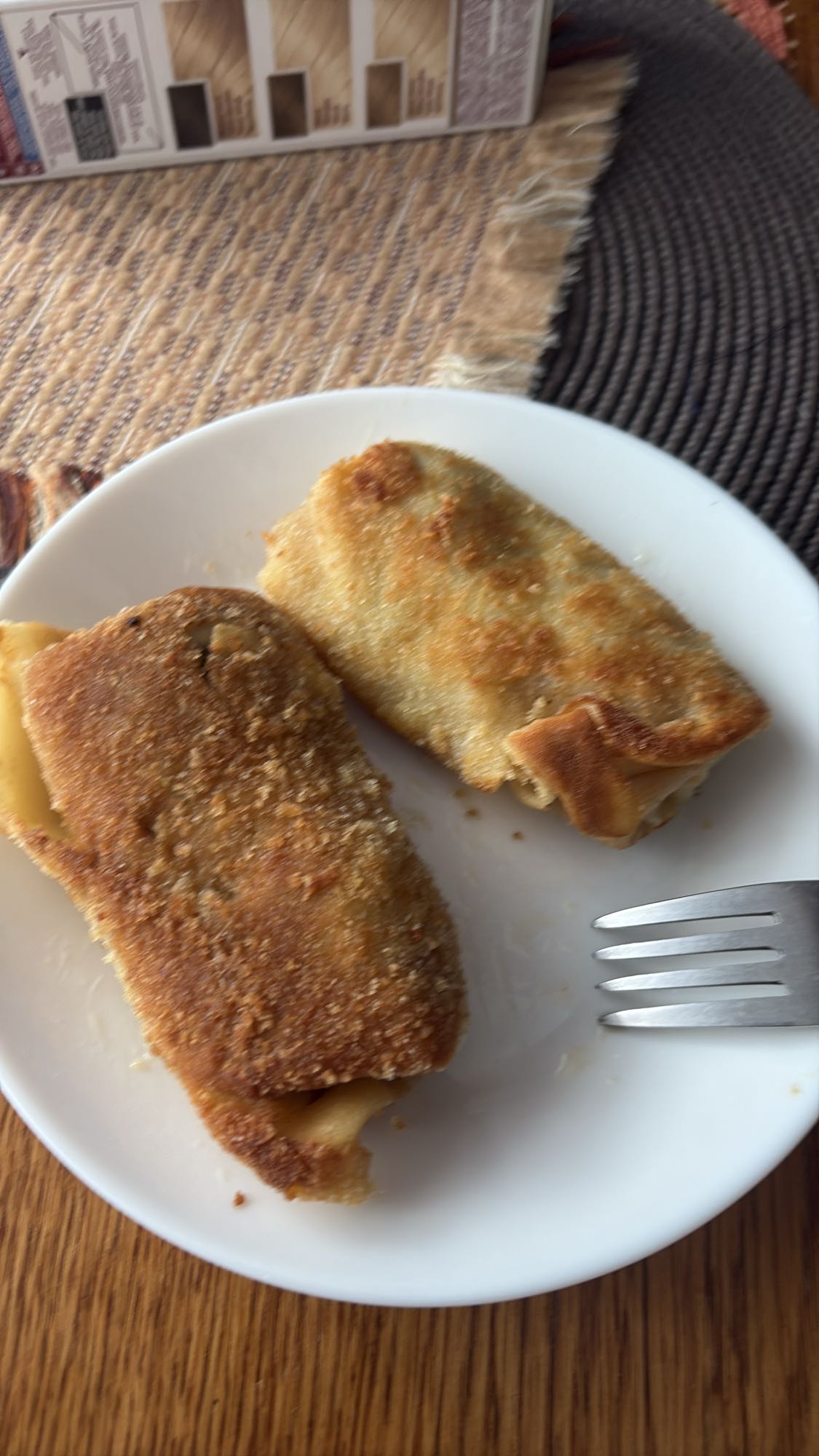 Naleśniki z serem smażone