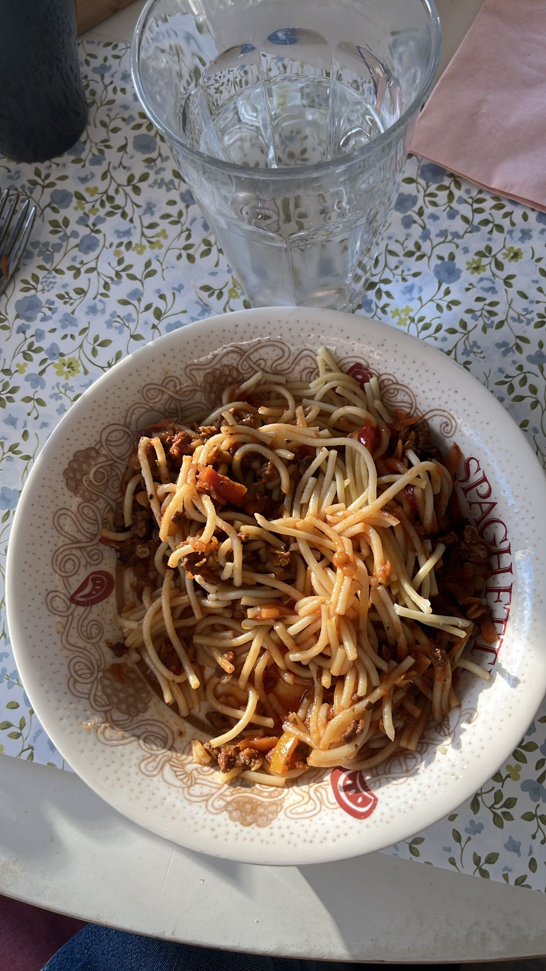 Spagetti med köttfärssås