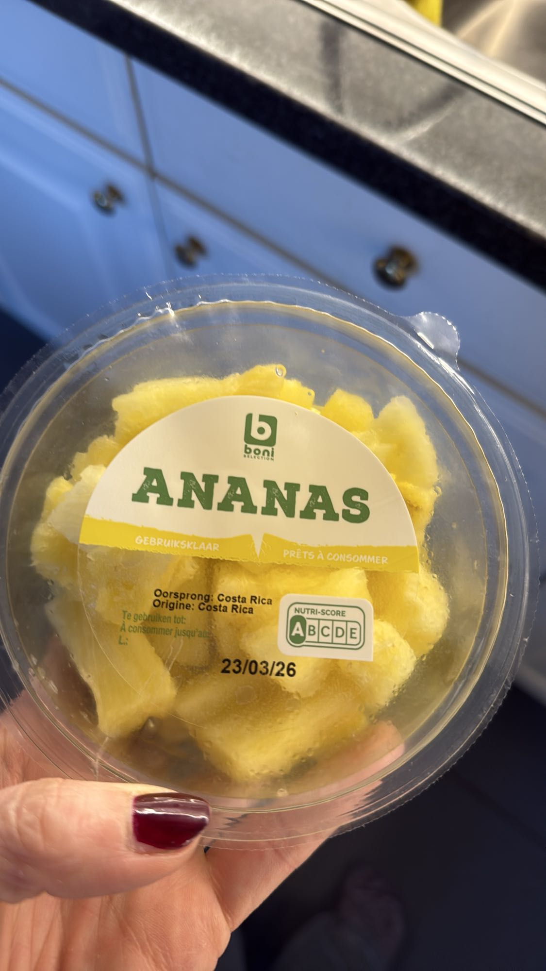 verse ananas stukjes
