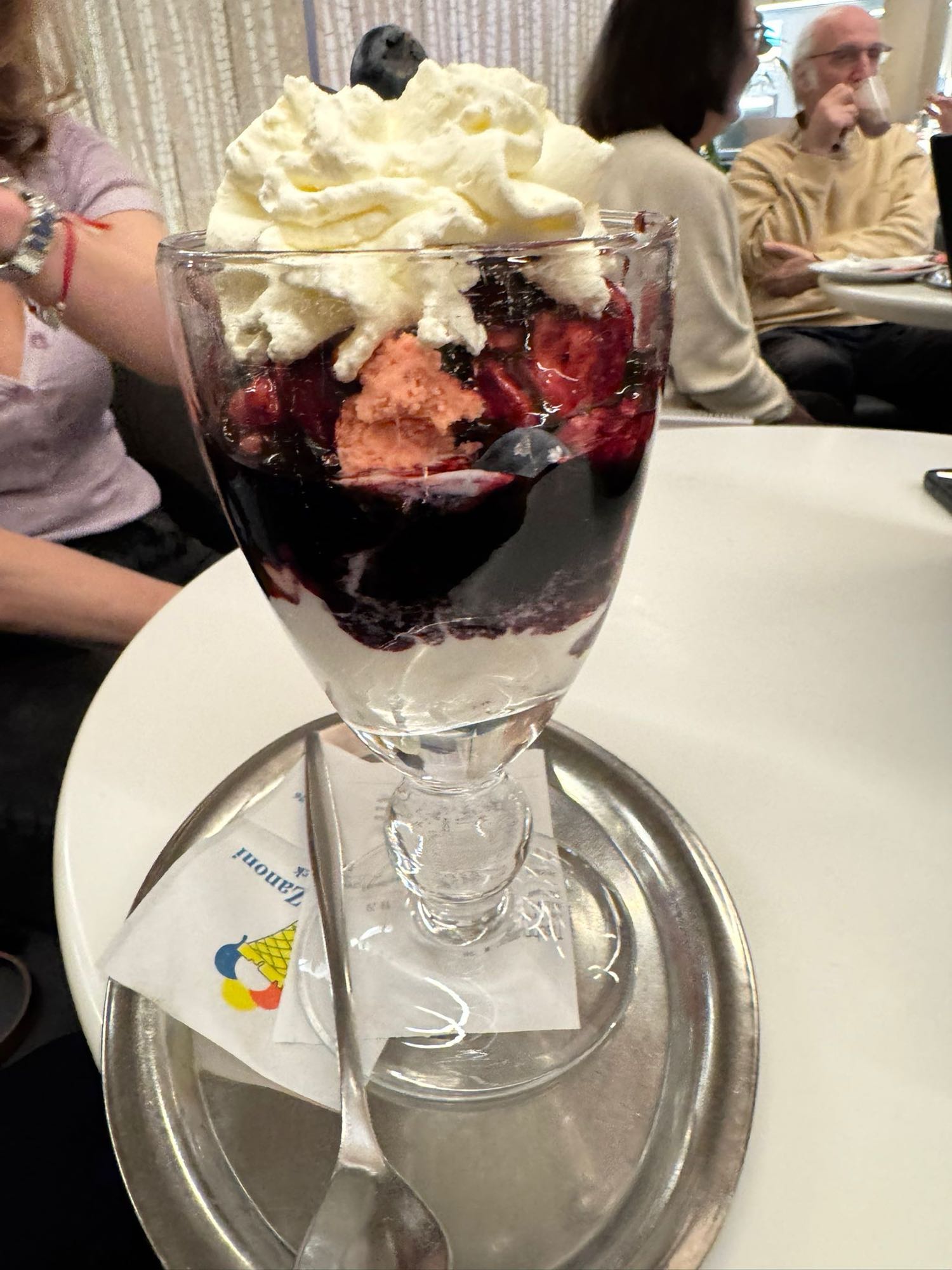 Berry Ice Cream Sundae