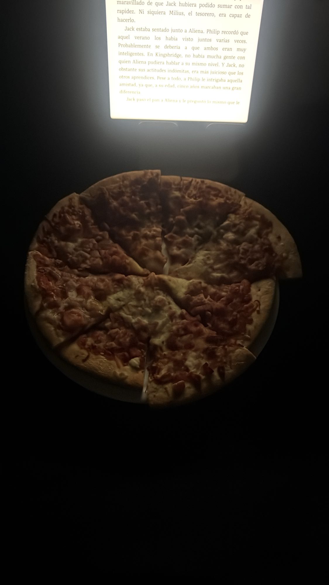 pizza de jamón y queso