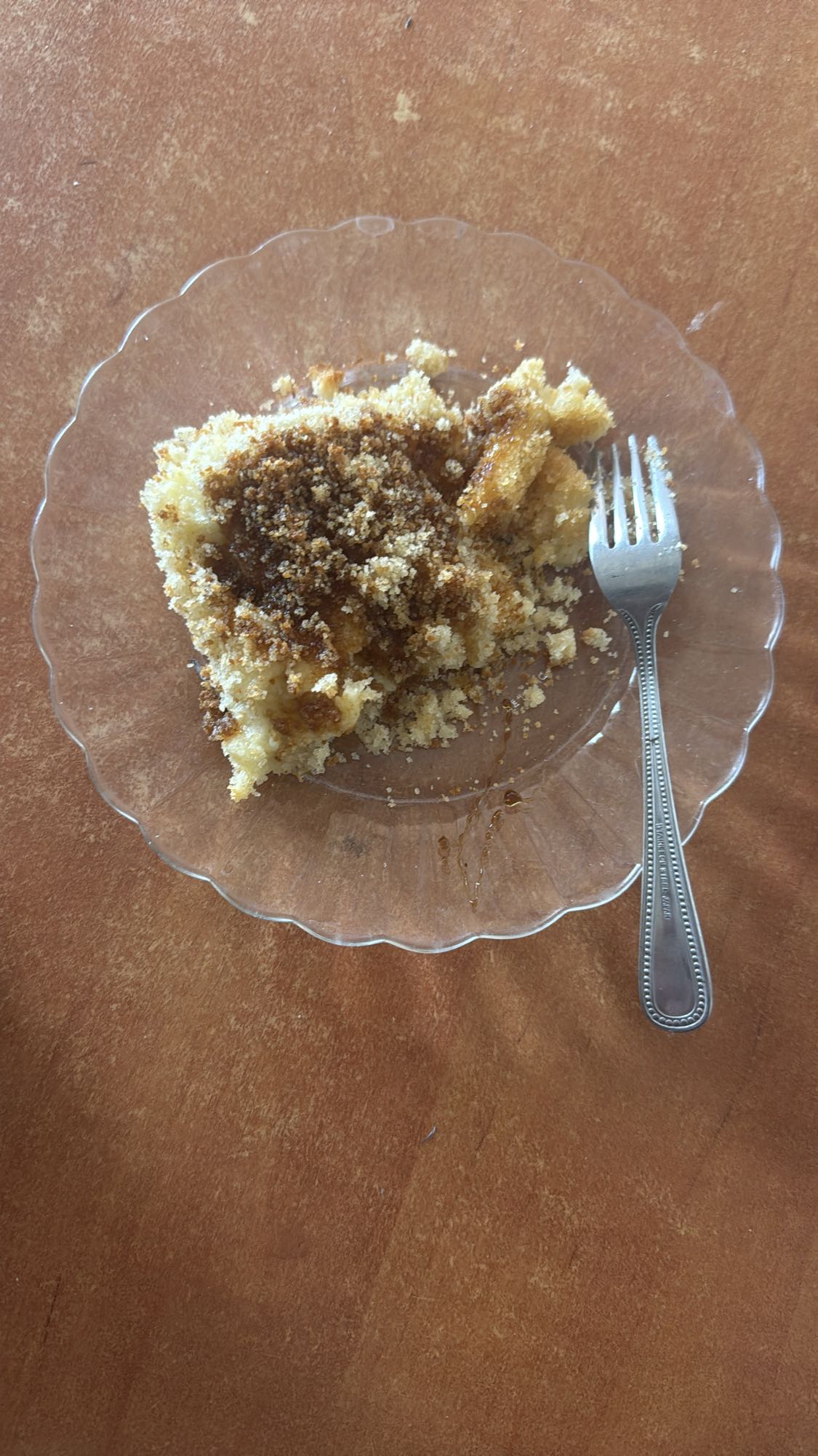 Brown Sugar Cake Slice