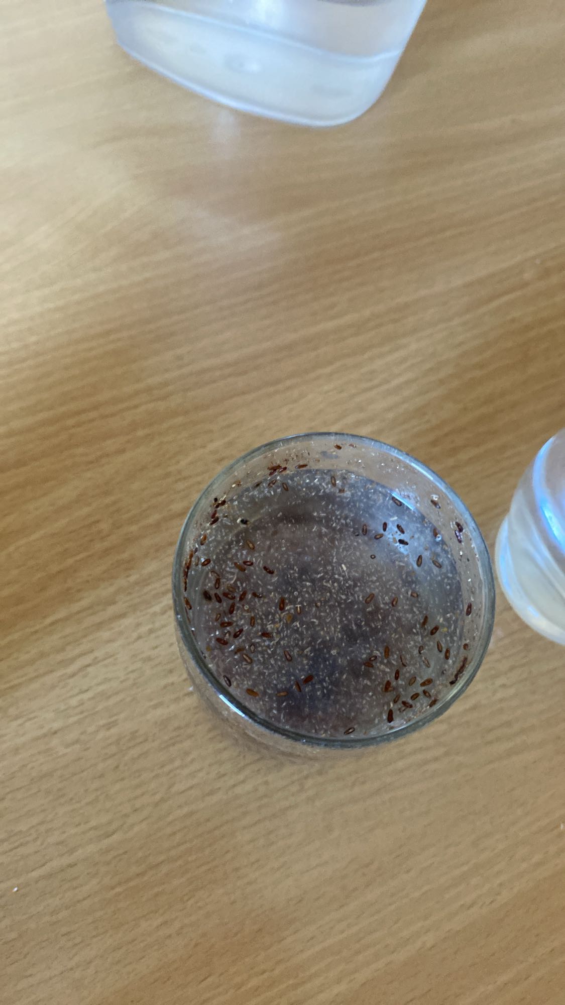 napój z nasionami chia