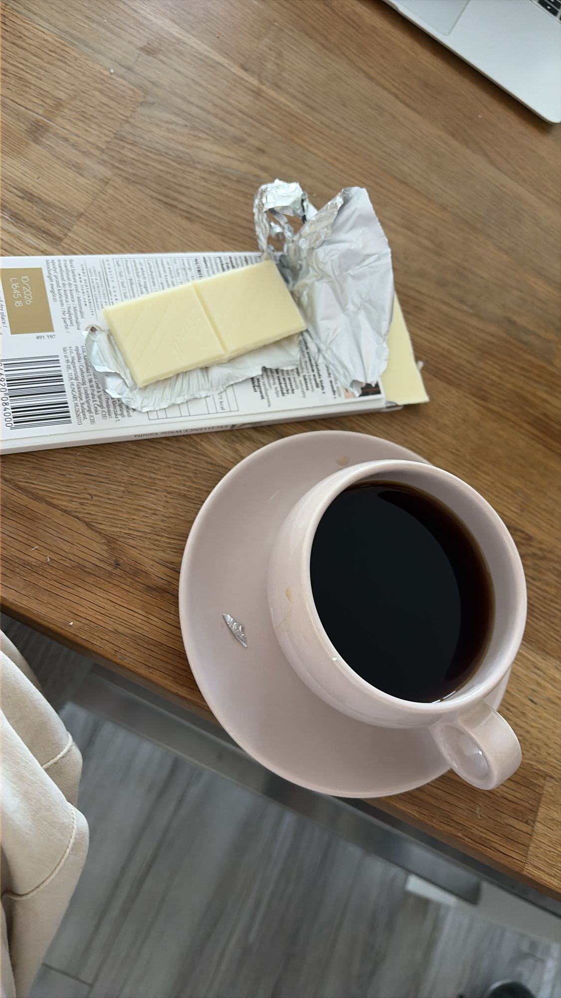 кофе с белым шоколадом