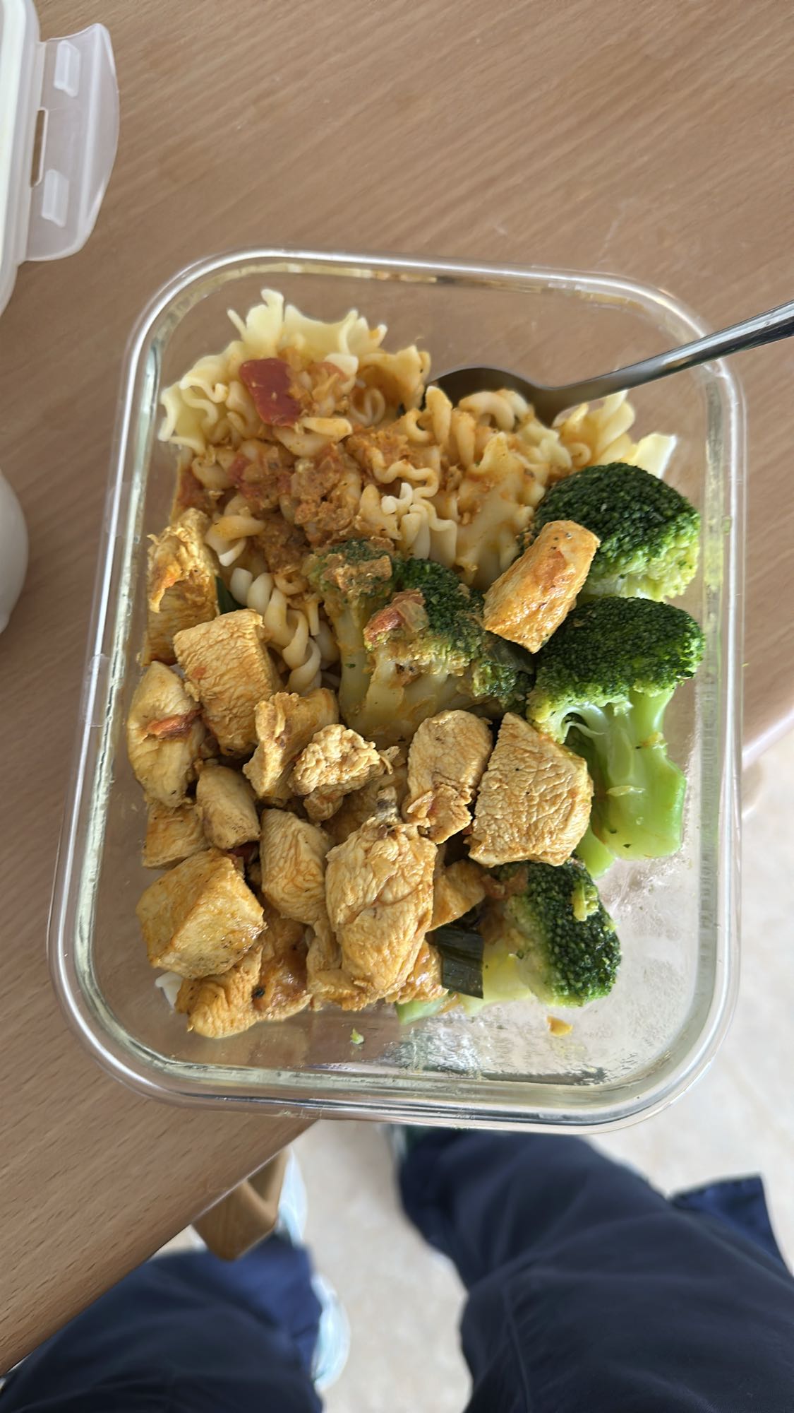 Kycklingpasta med broccoli