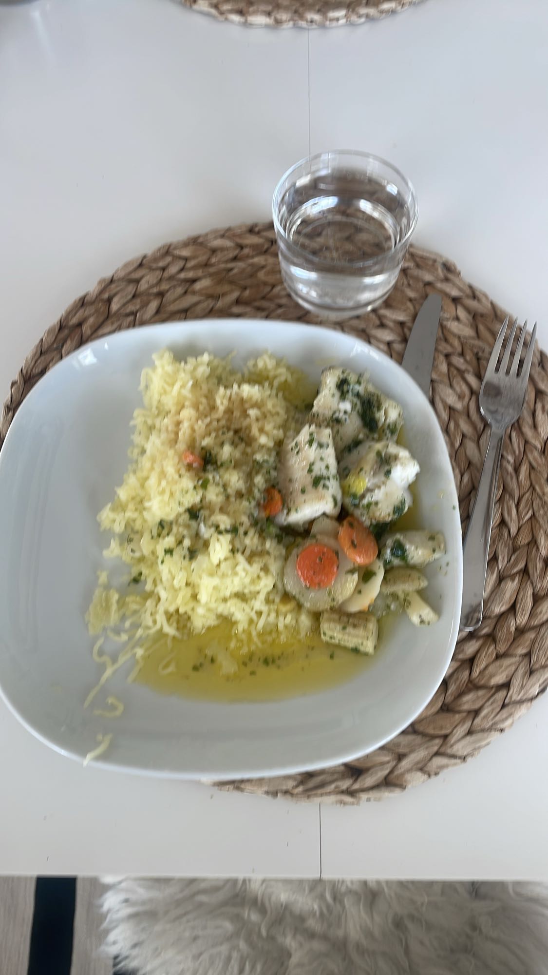 Fiskgryta med ris