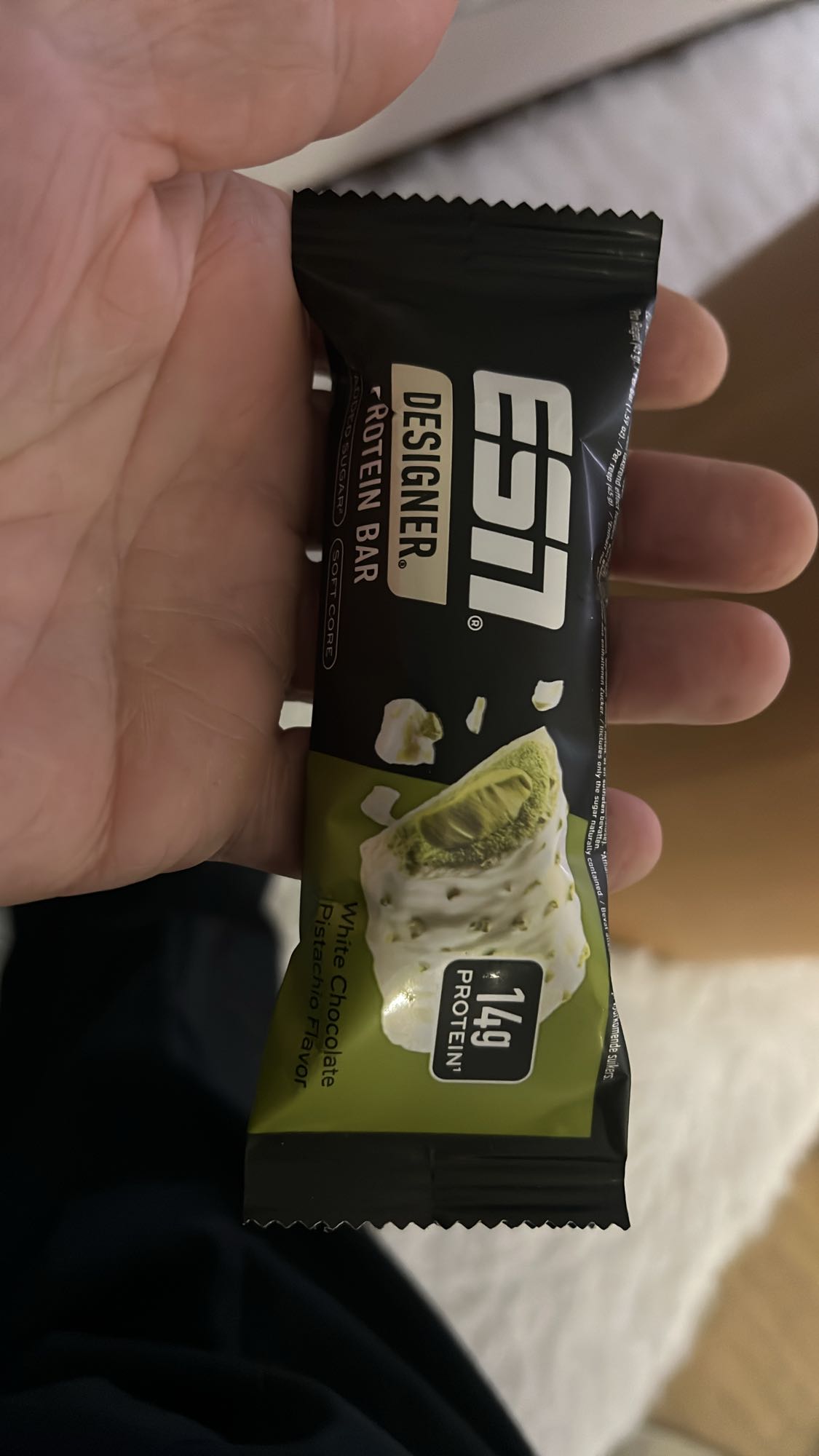 Baton proteinowy pistacjowy
