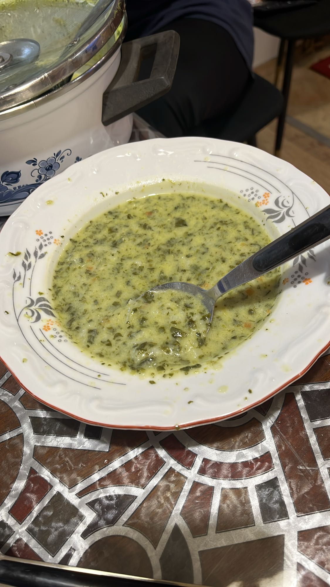 спаначена супа