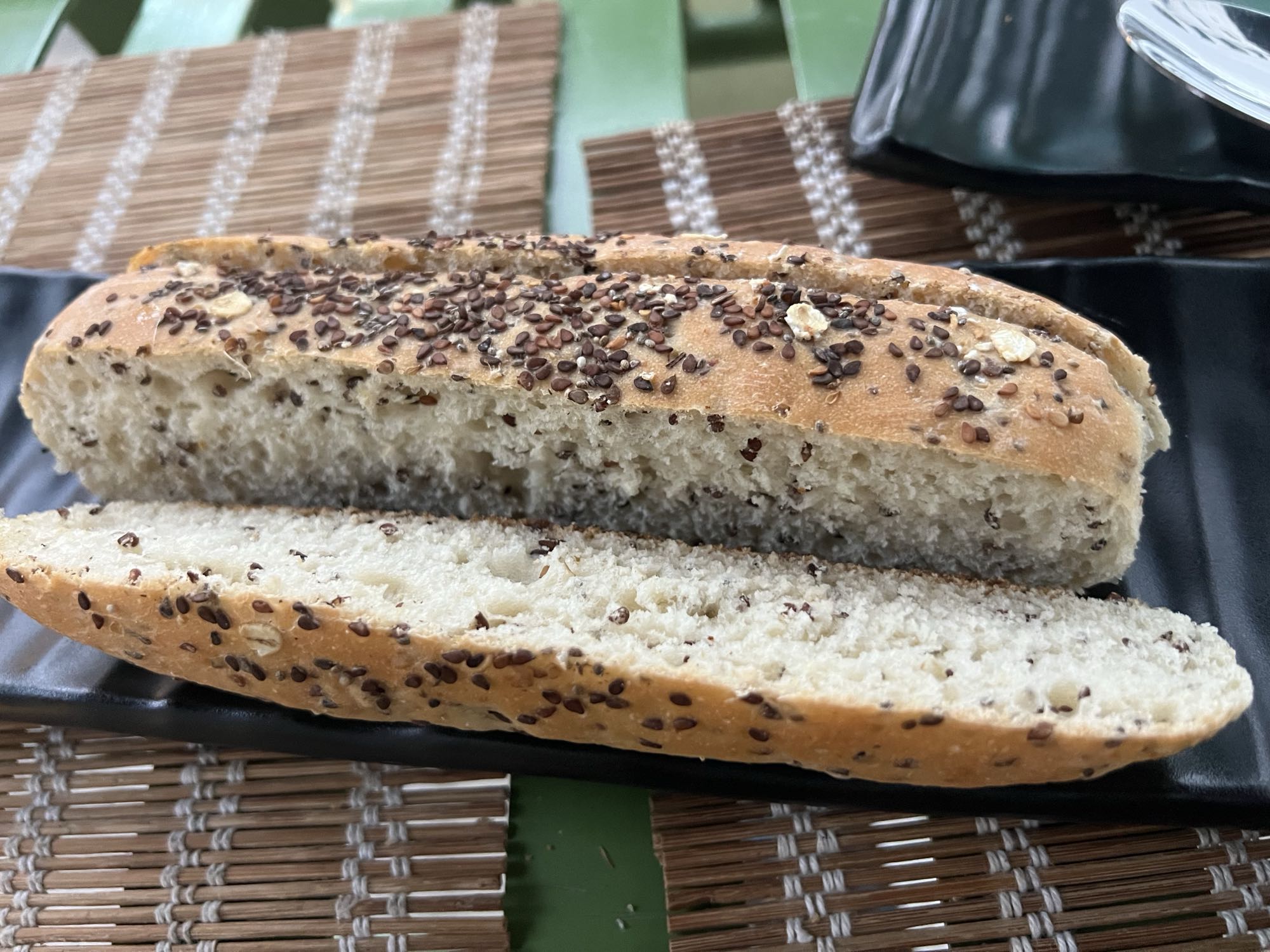 Seeded bread roll