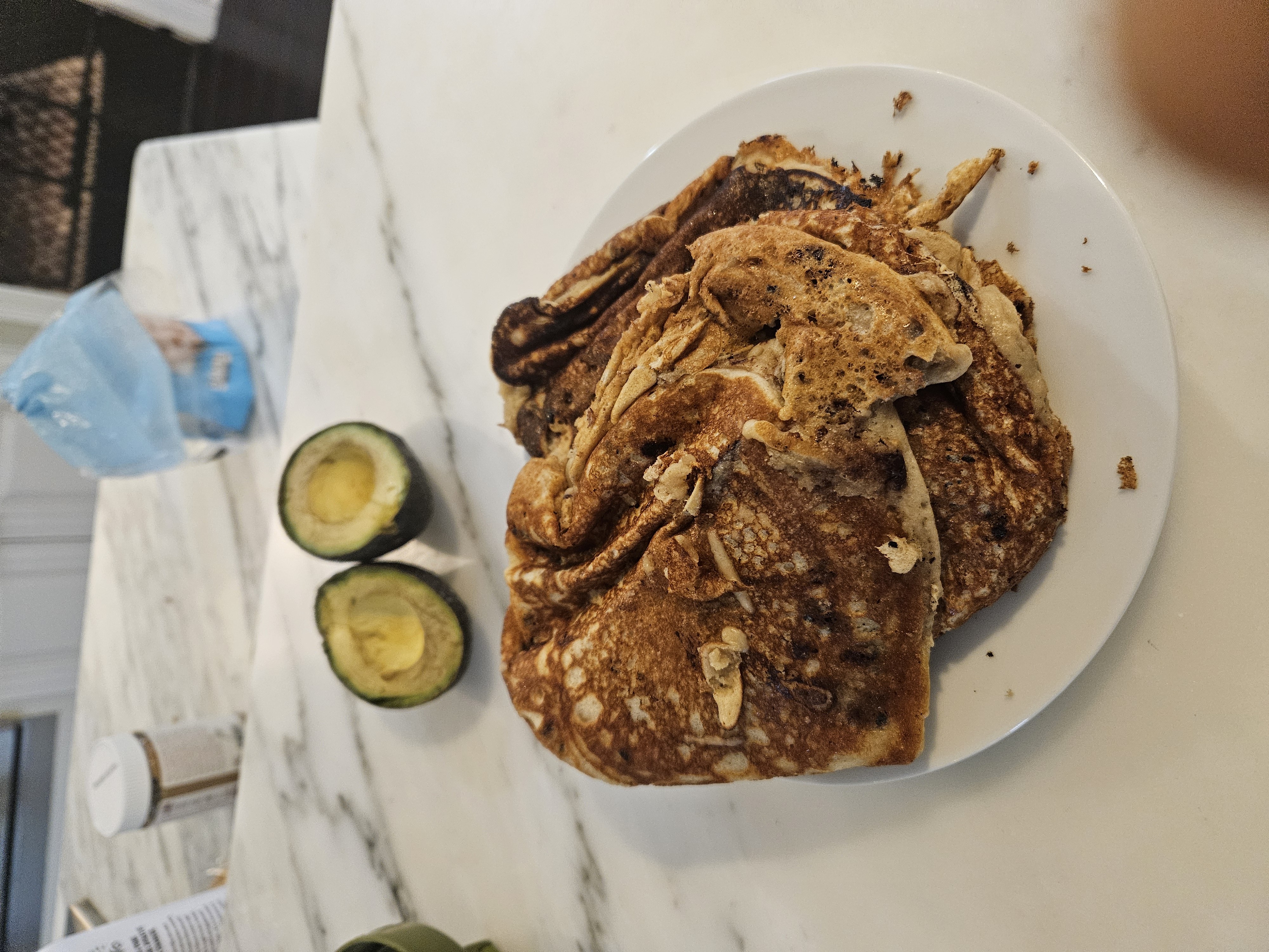 Pancakes with Avocado