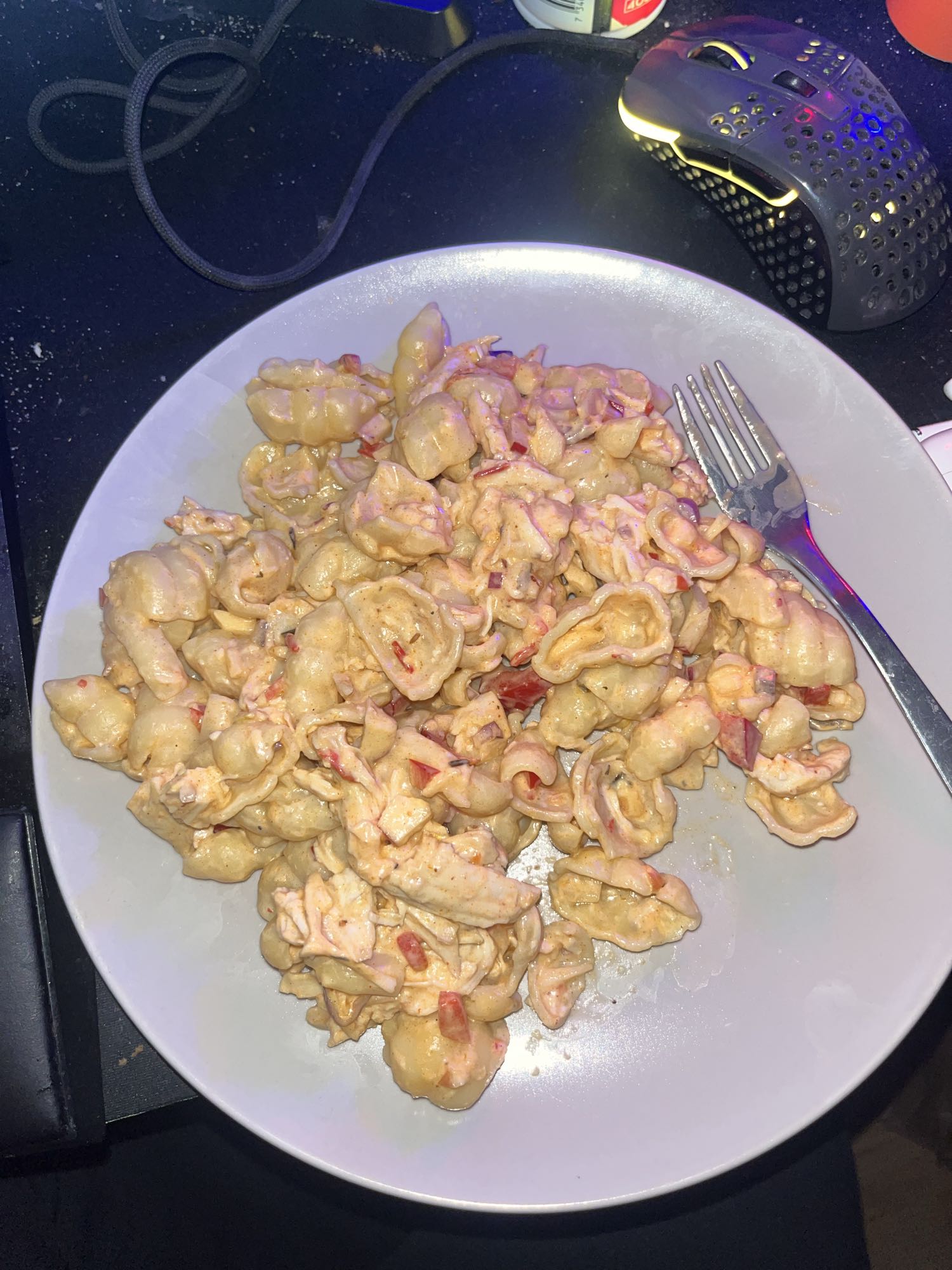 Krämig kycklingpasta