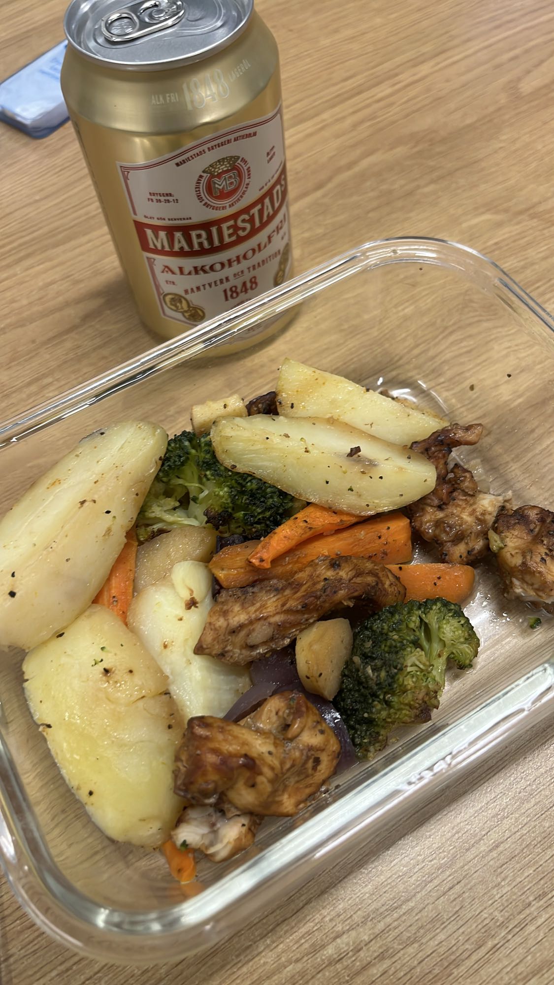 Kyckling med rostade grönsaker