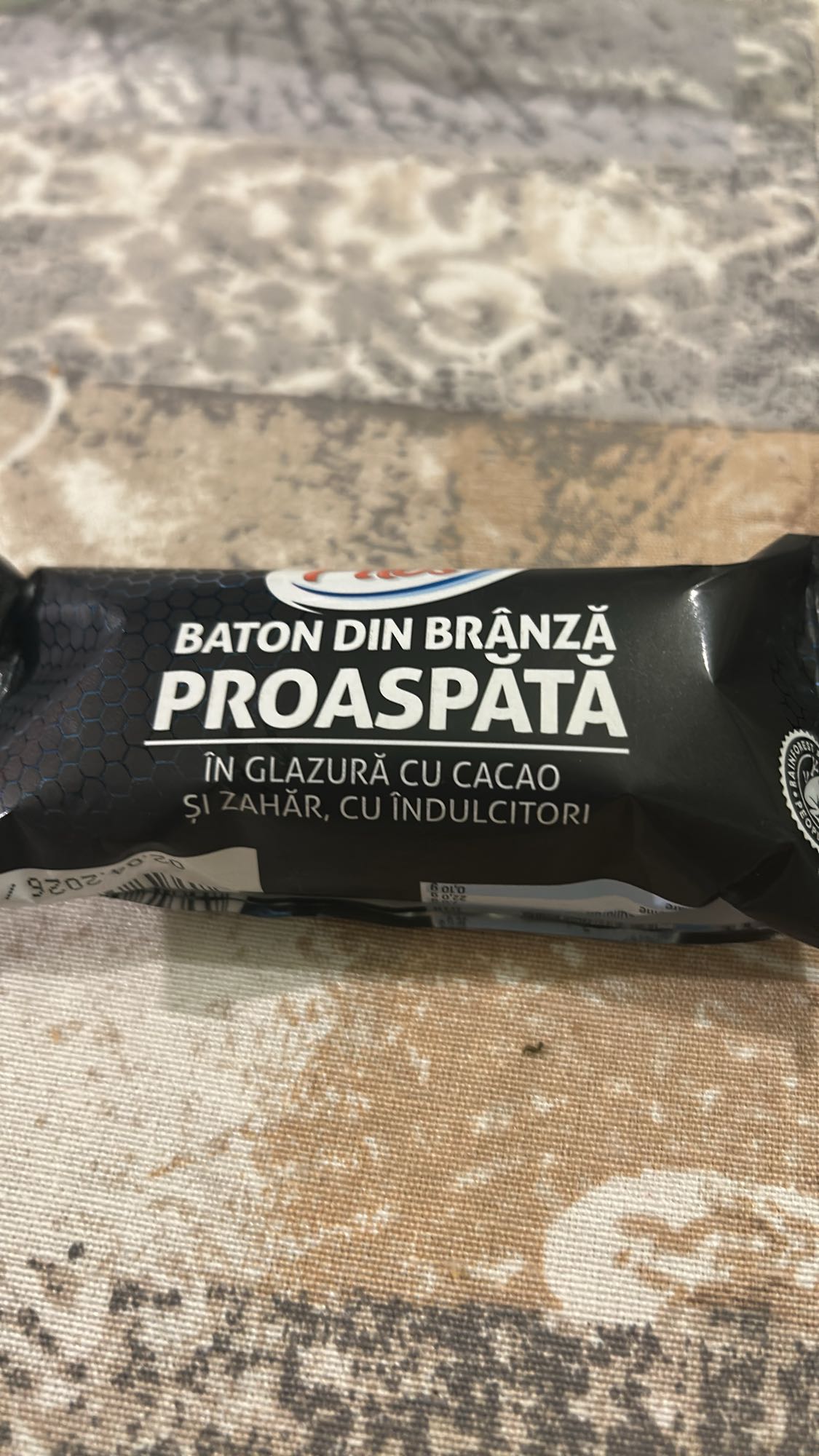 Baton brânză glazurat