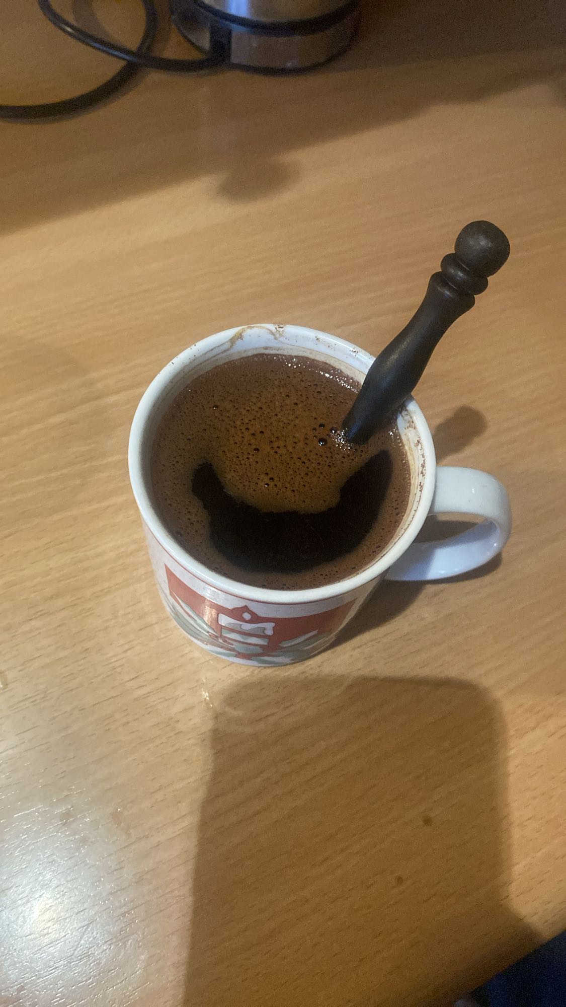 filiżanka czarnej kawy