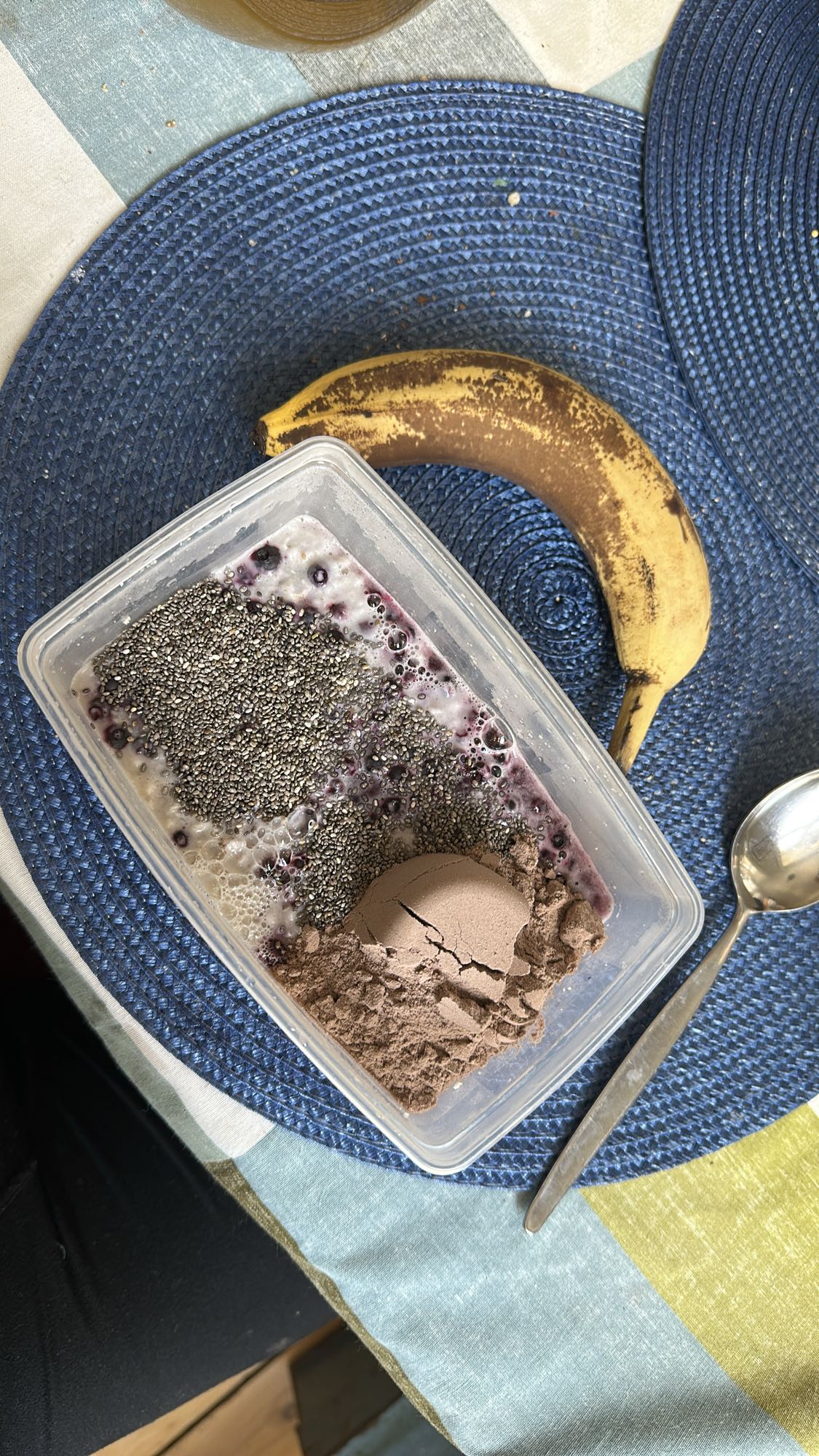 Proteinfrukost med banan