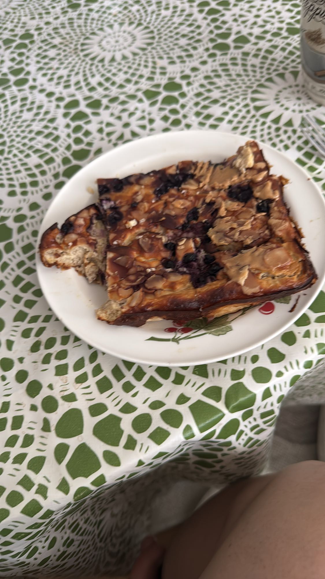 Ugnsbakad havregrynskaka