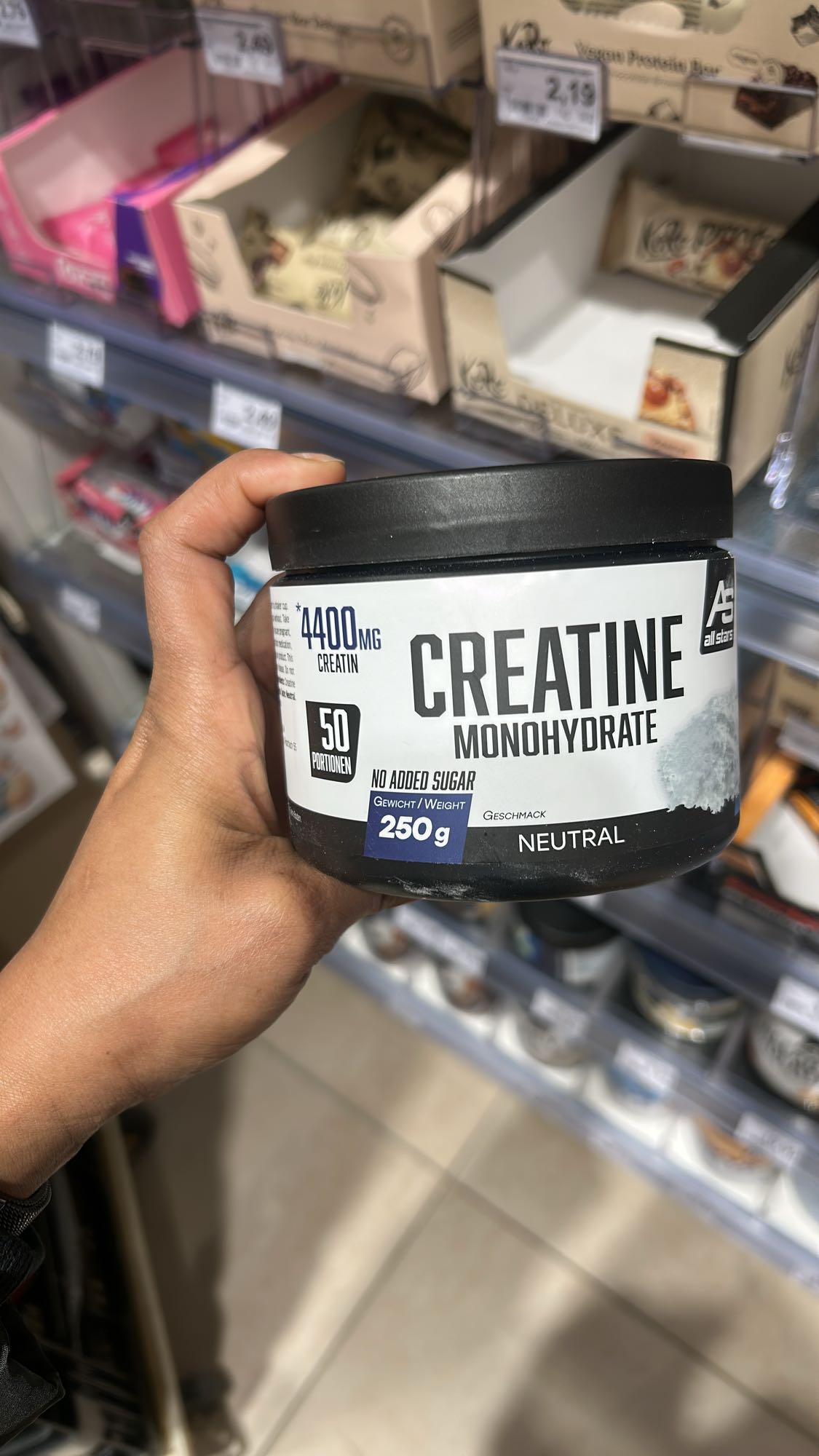 Kreatin Monohydrat Pulver