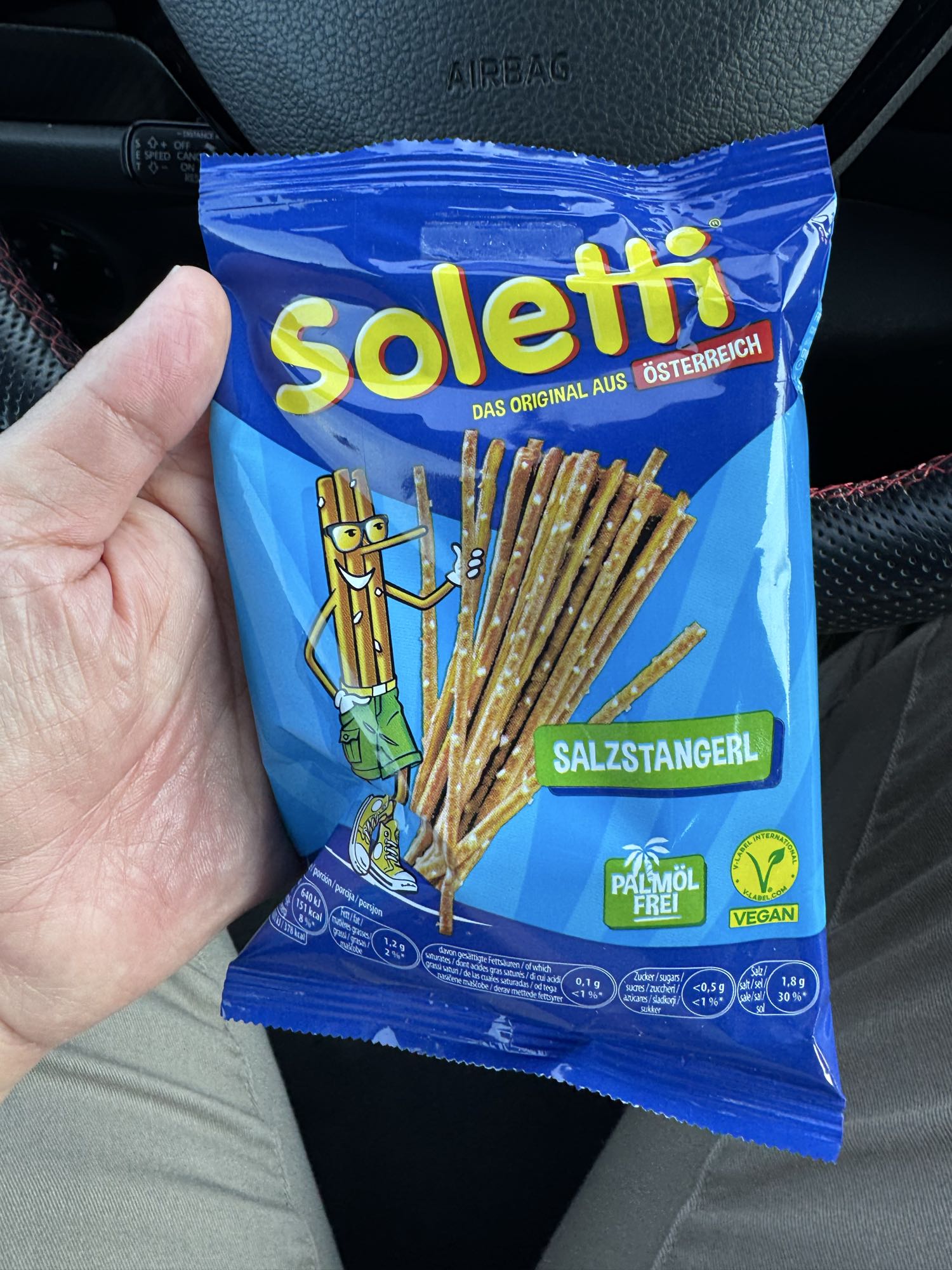 Salted Pretzel Sticks