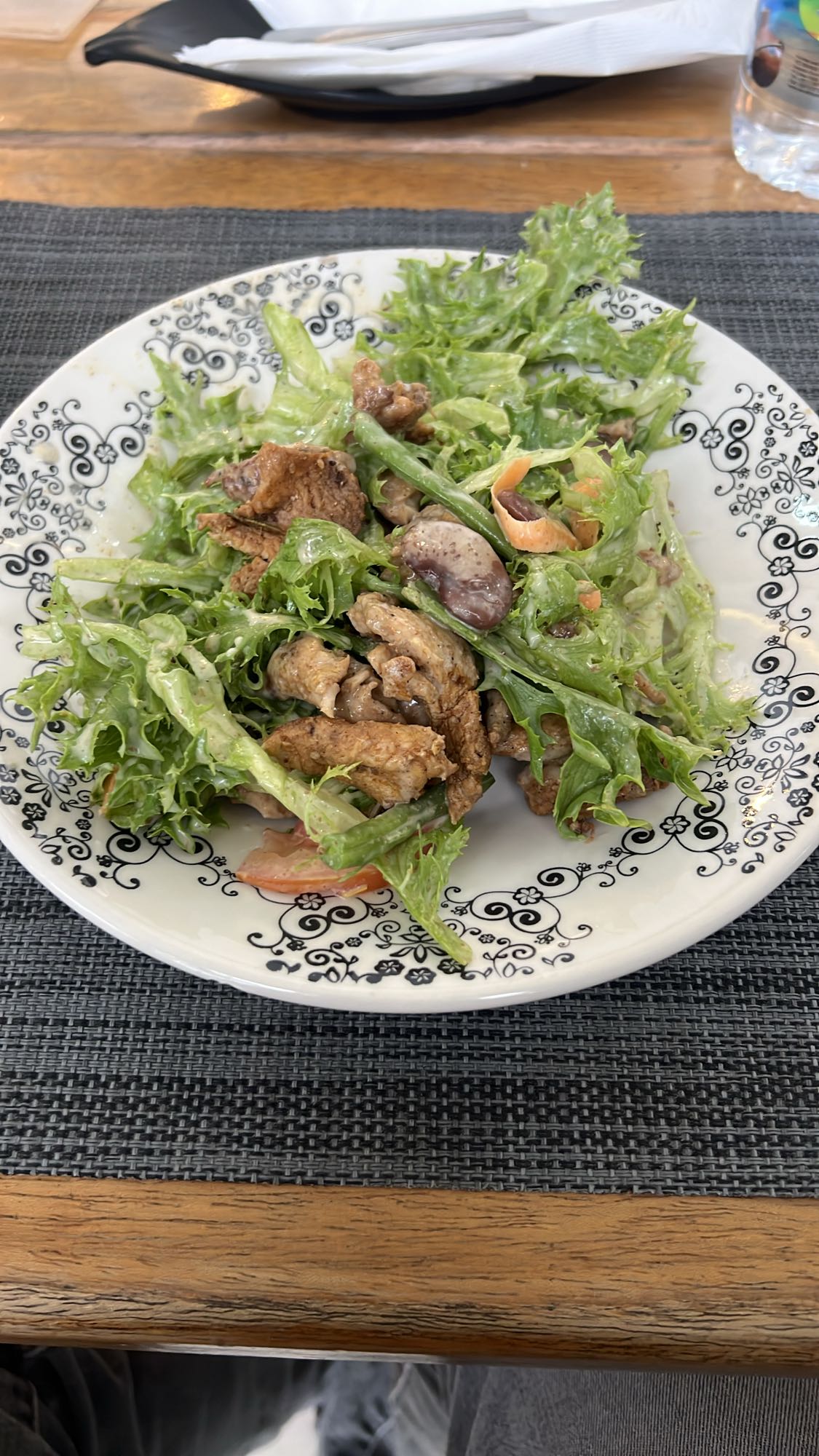 Chicken green salad