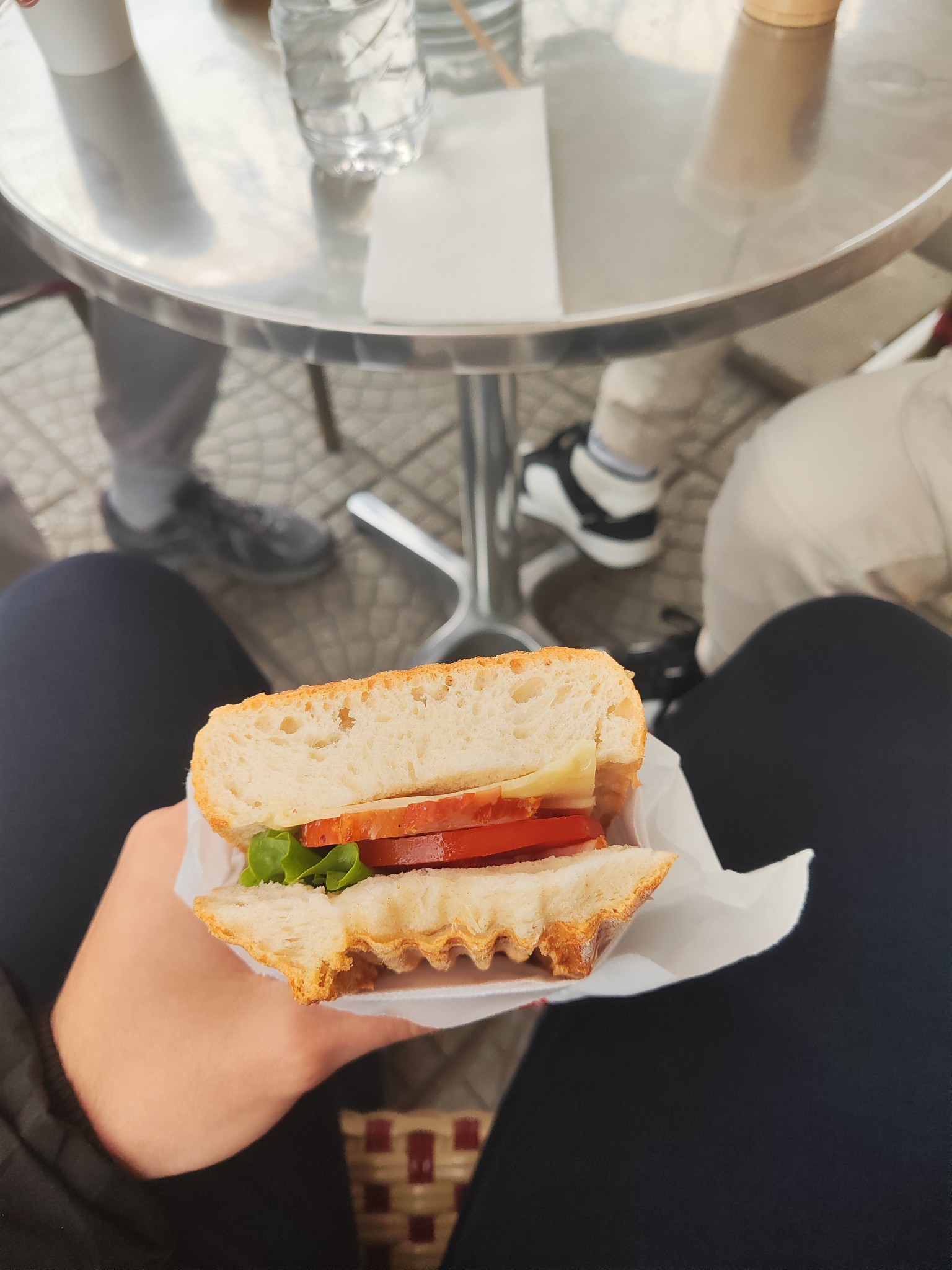 Simple Veggie Sandwich