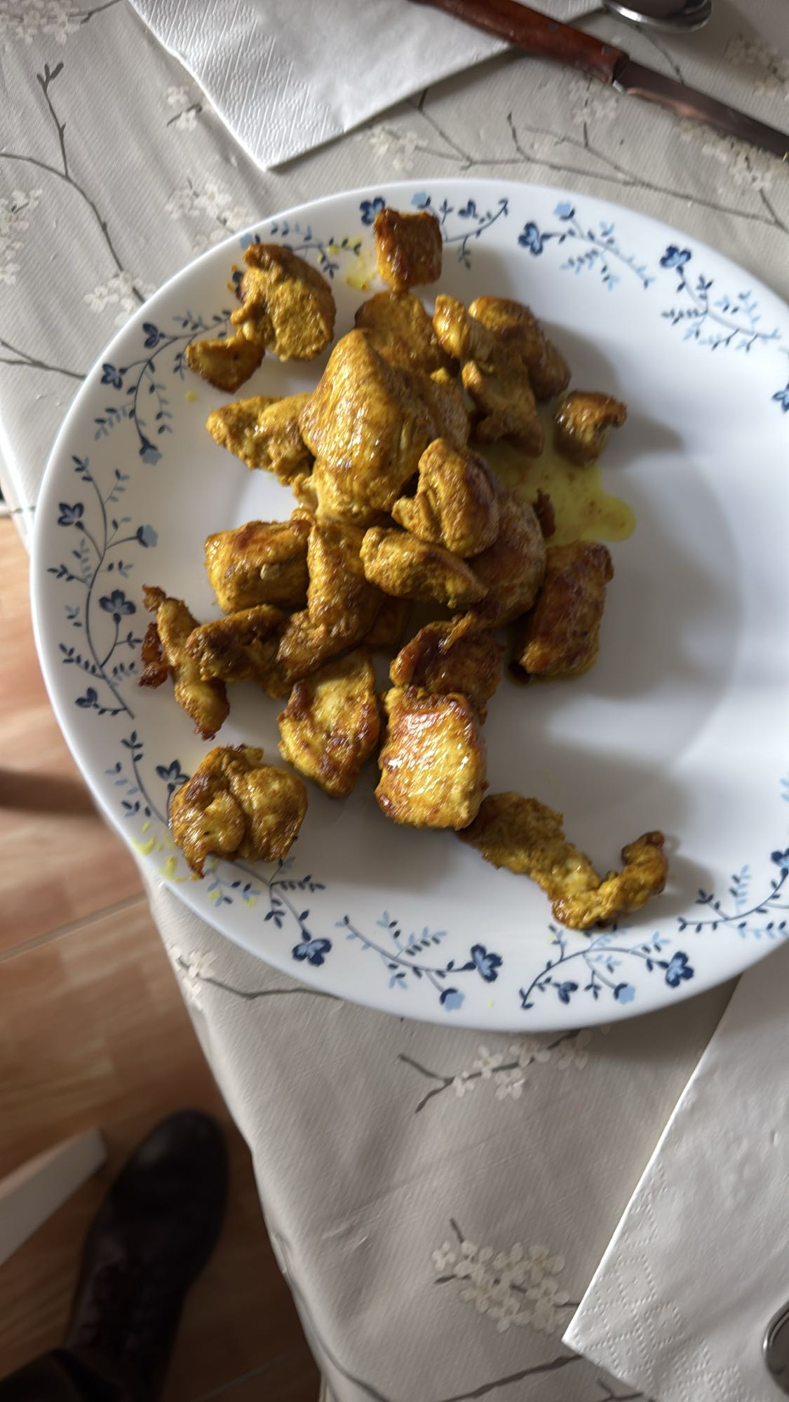 pollo especiado a la plancha