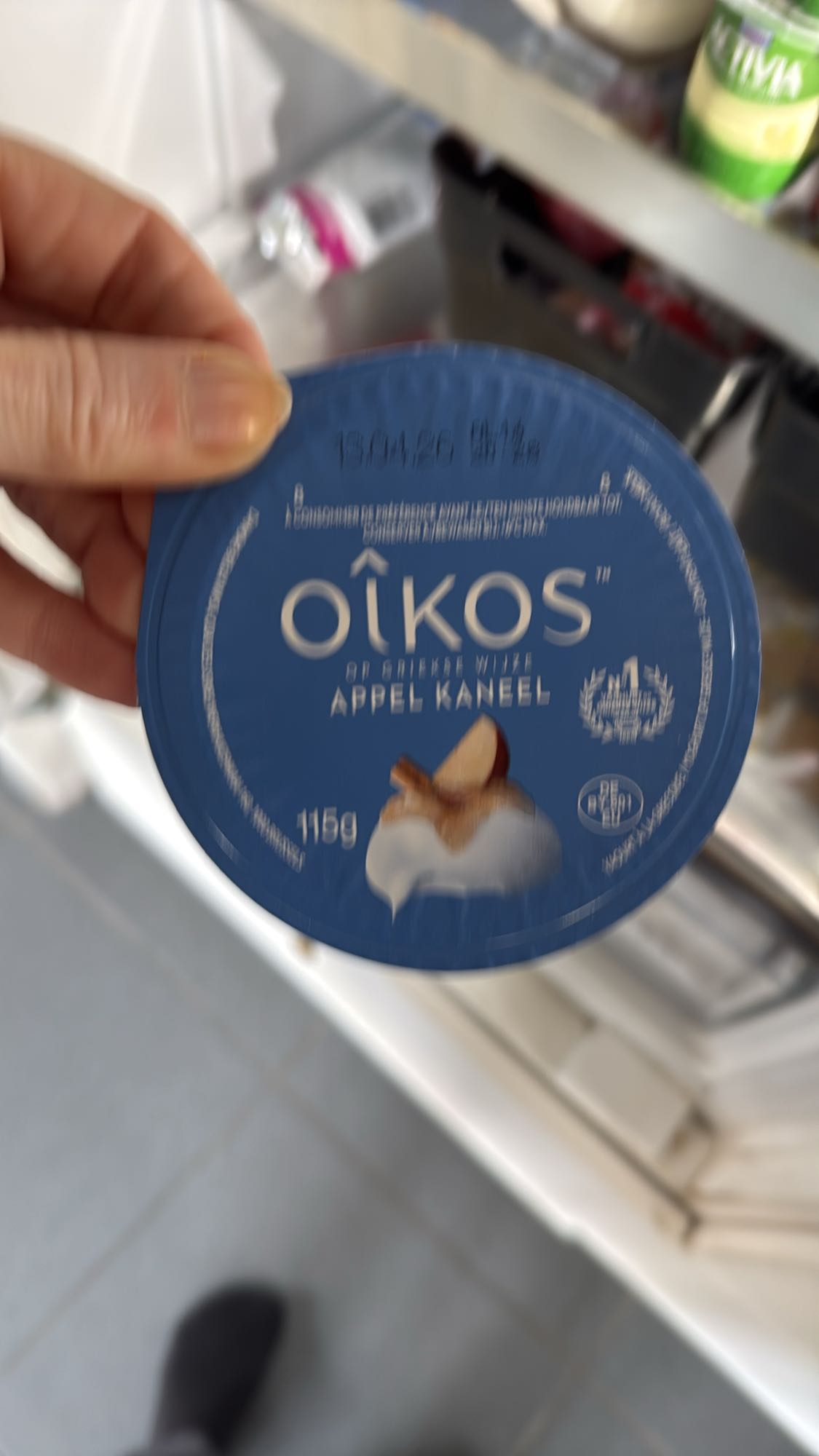 Oikos appel kaneel yoghurt
