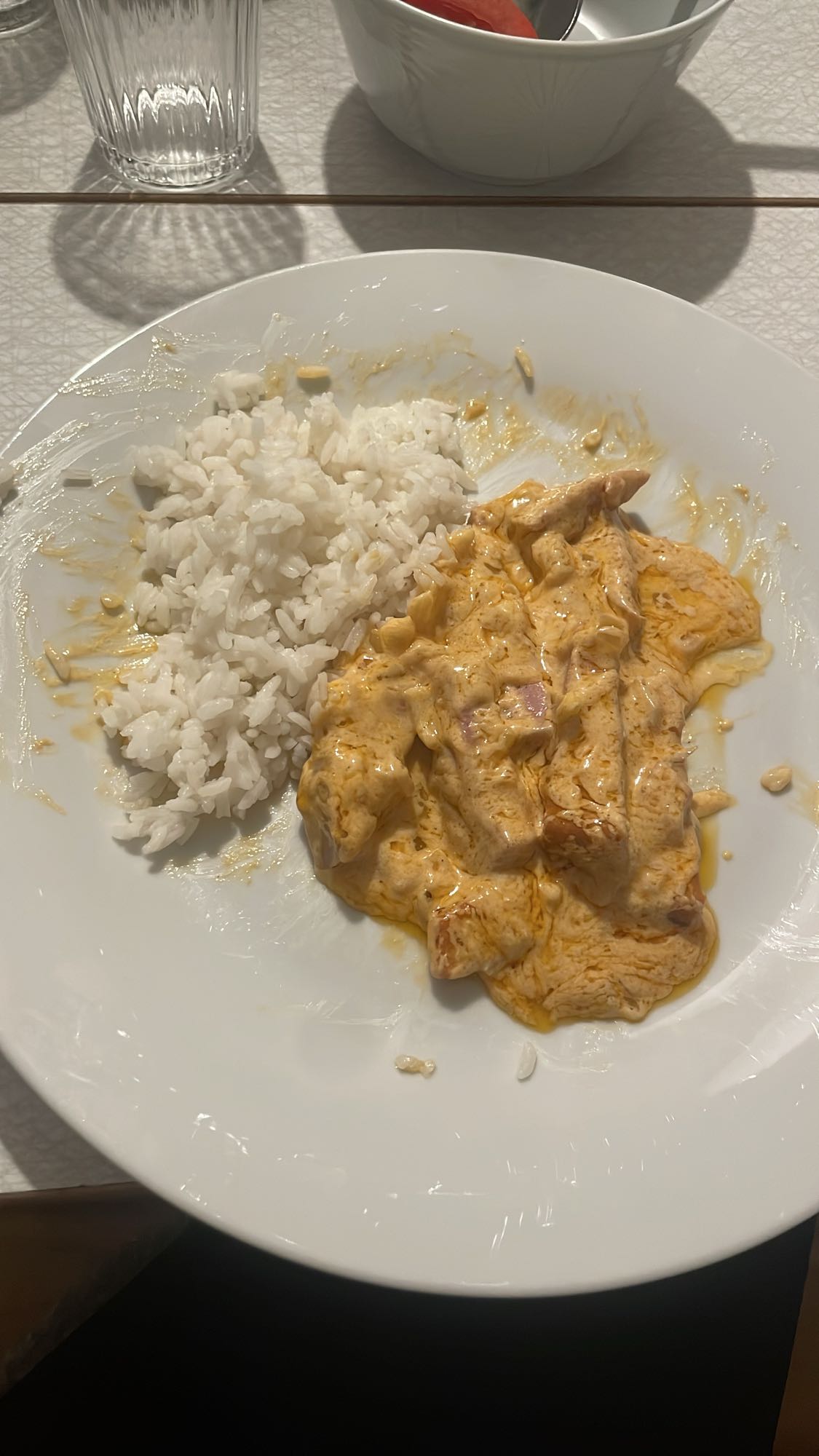 Kycklinggryta med ris