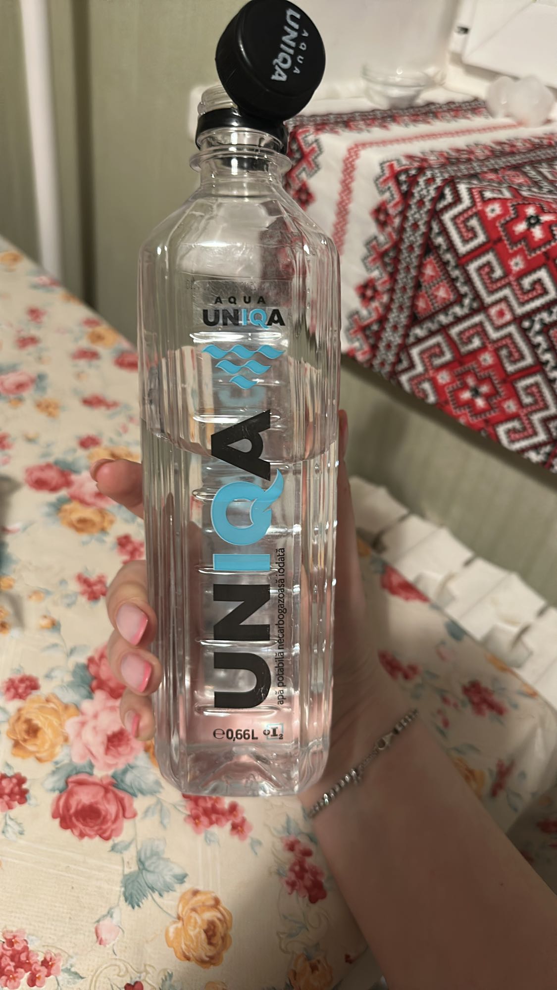 Sticlă de apă plată