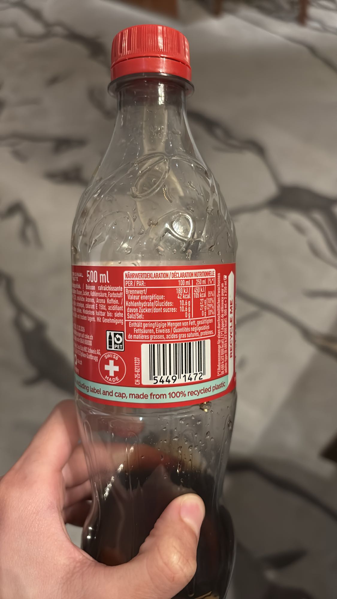 Cola Getränk 500ml