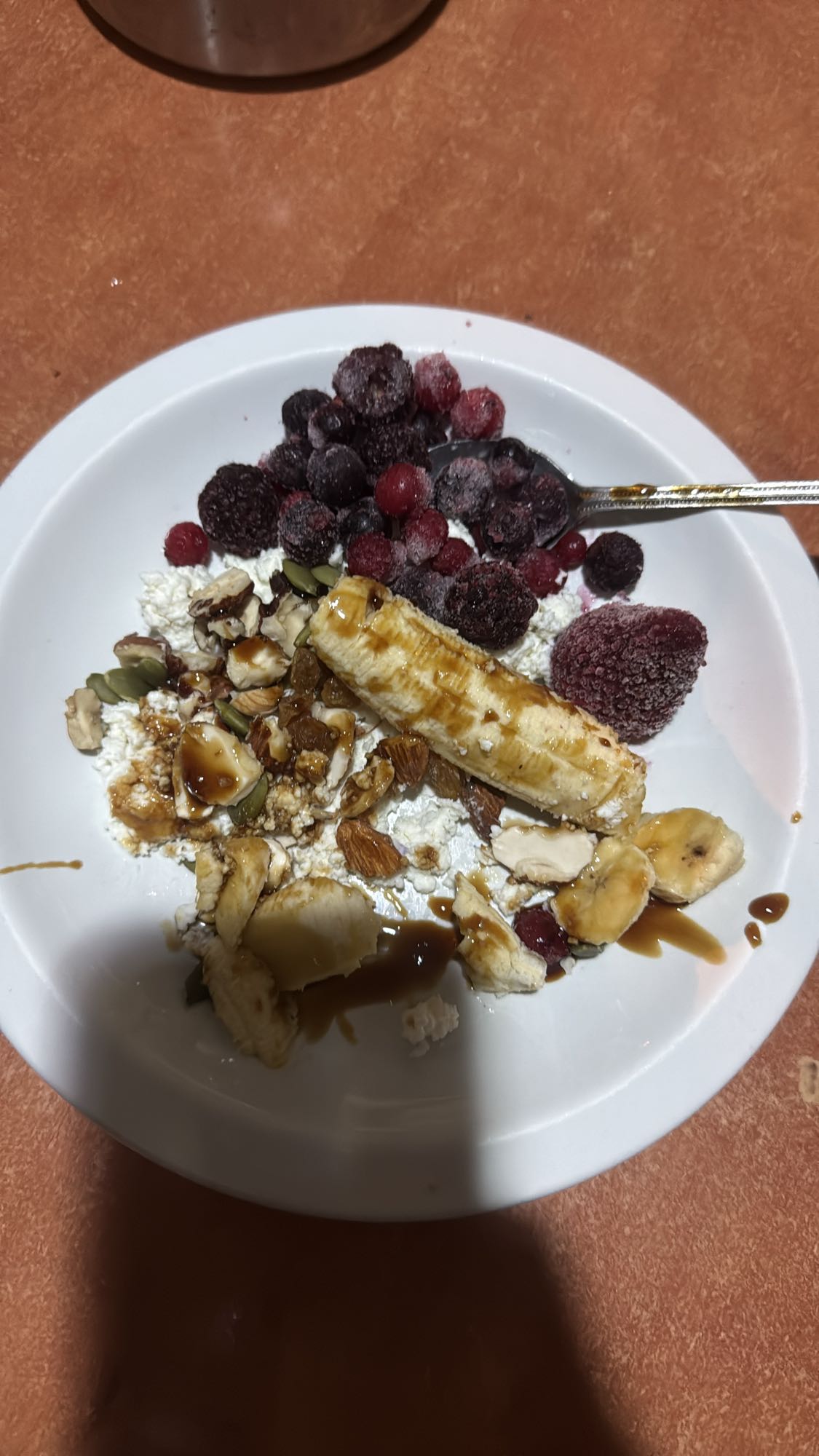 Cottage Cheese Fruit Bowl